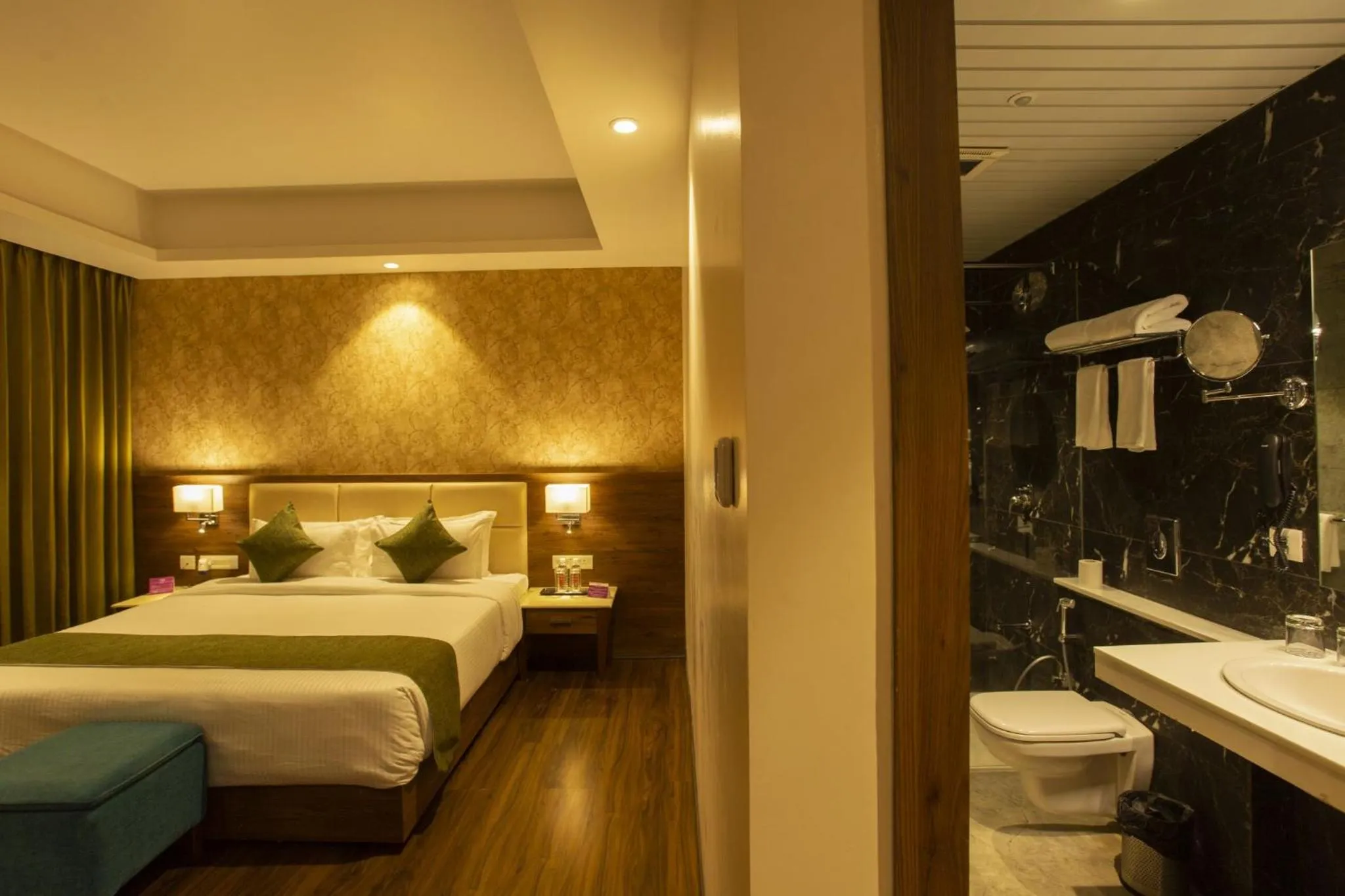 Bed in Sarovar Portico, Somnath
