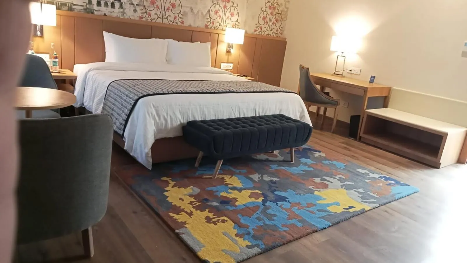 Bed in Sarovar Portico, Somnath