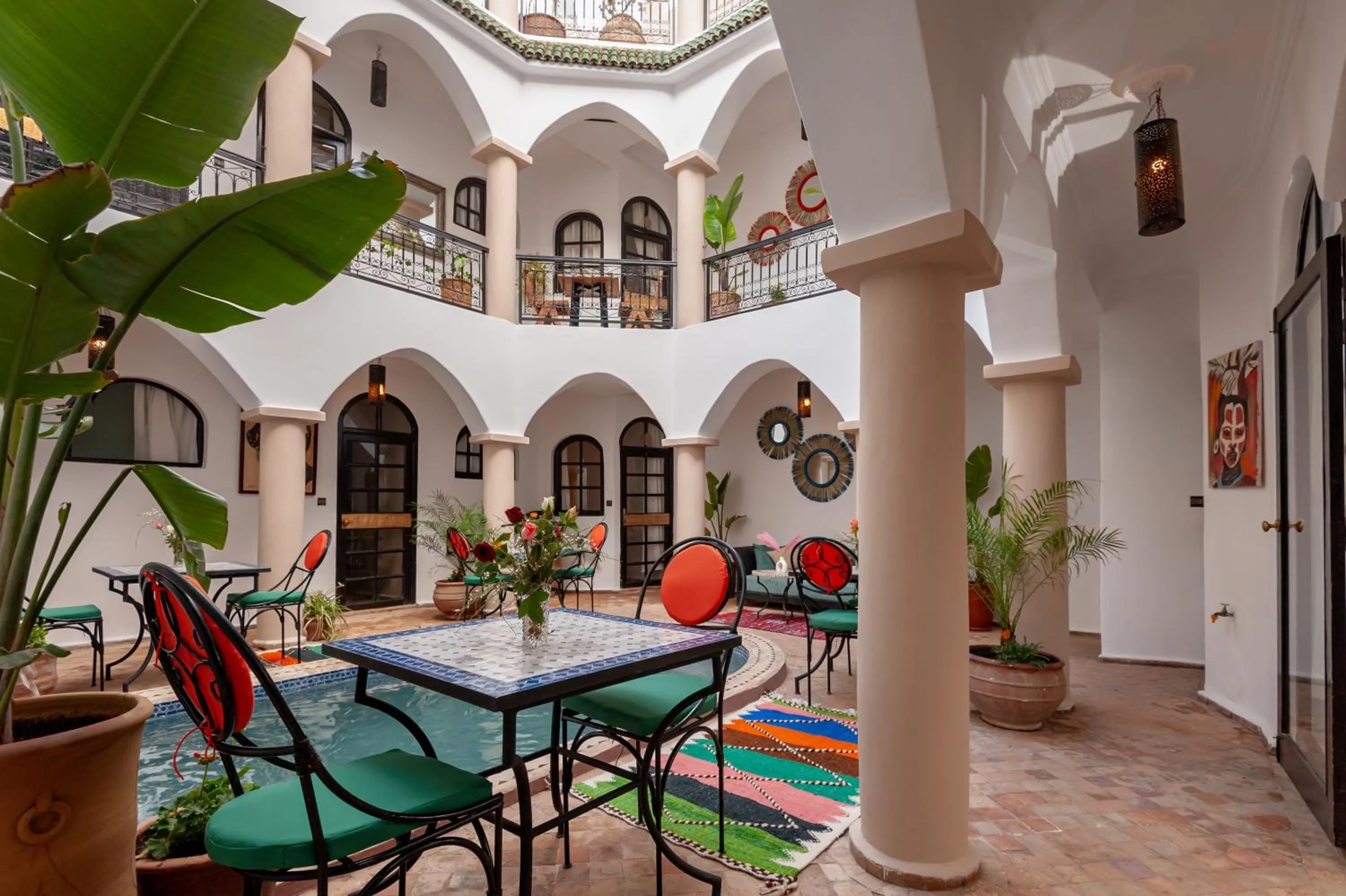 Living room in Riad Eldar