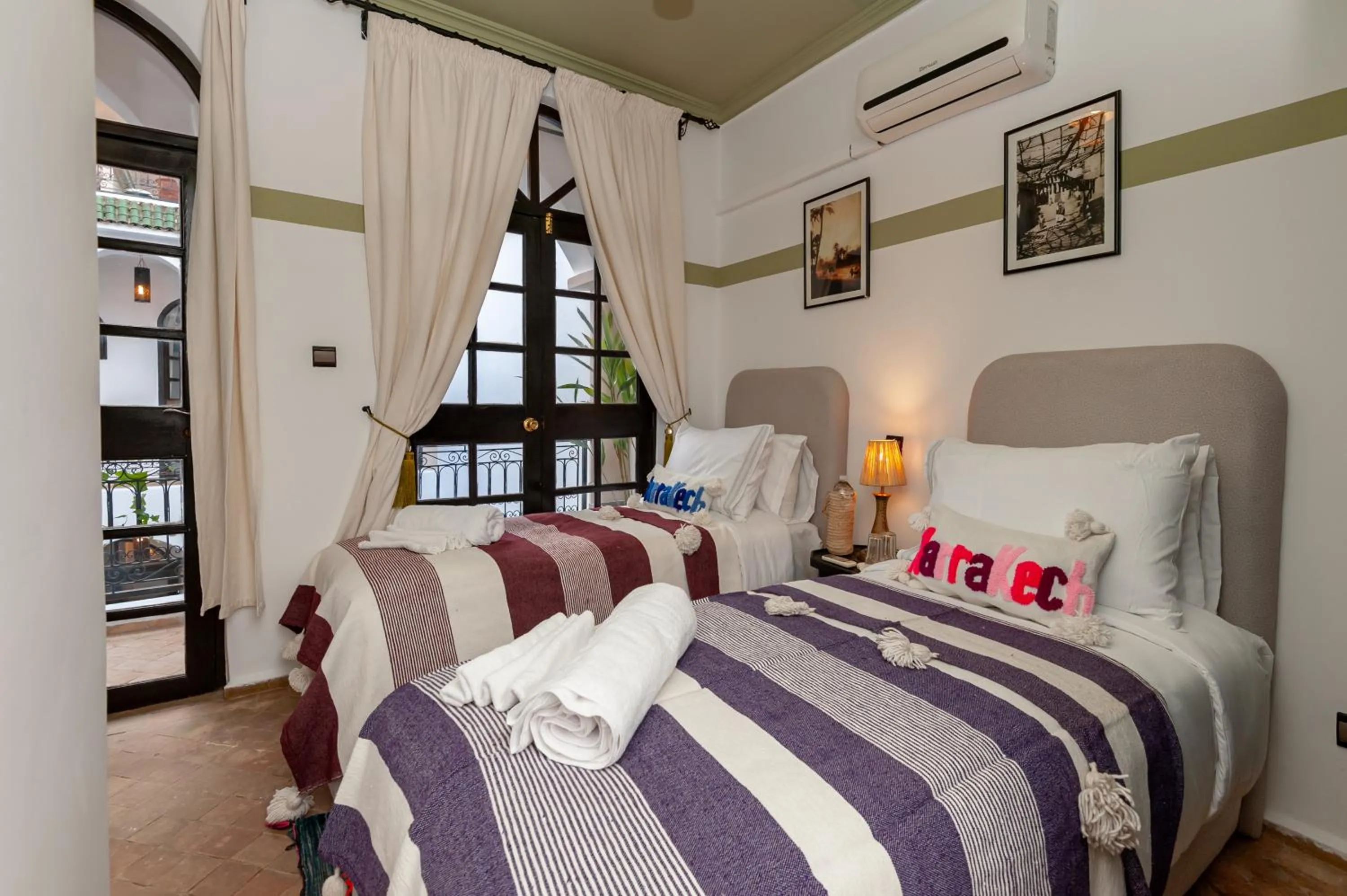 Bed in Riad Eldar