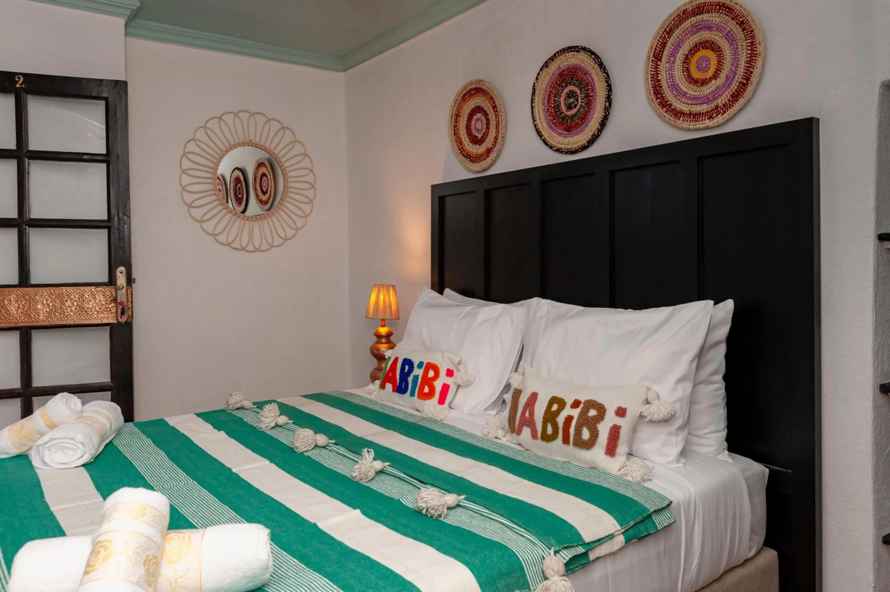 Bed in Riad Eldar