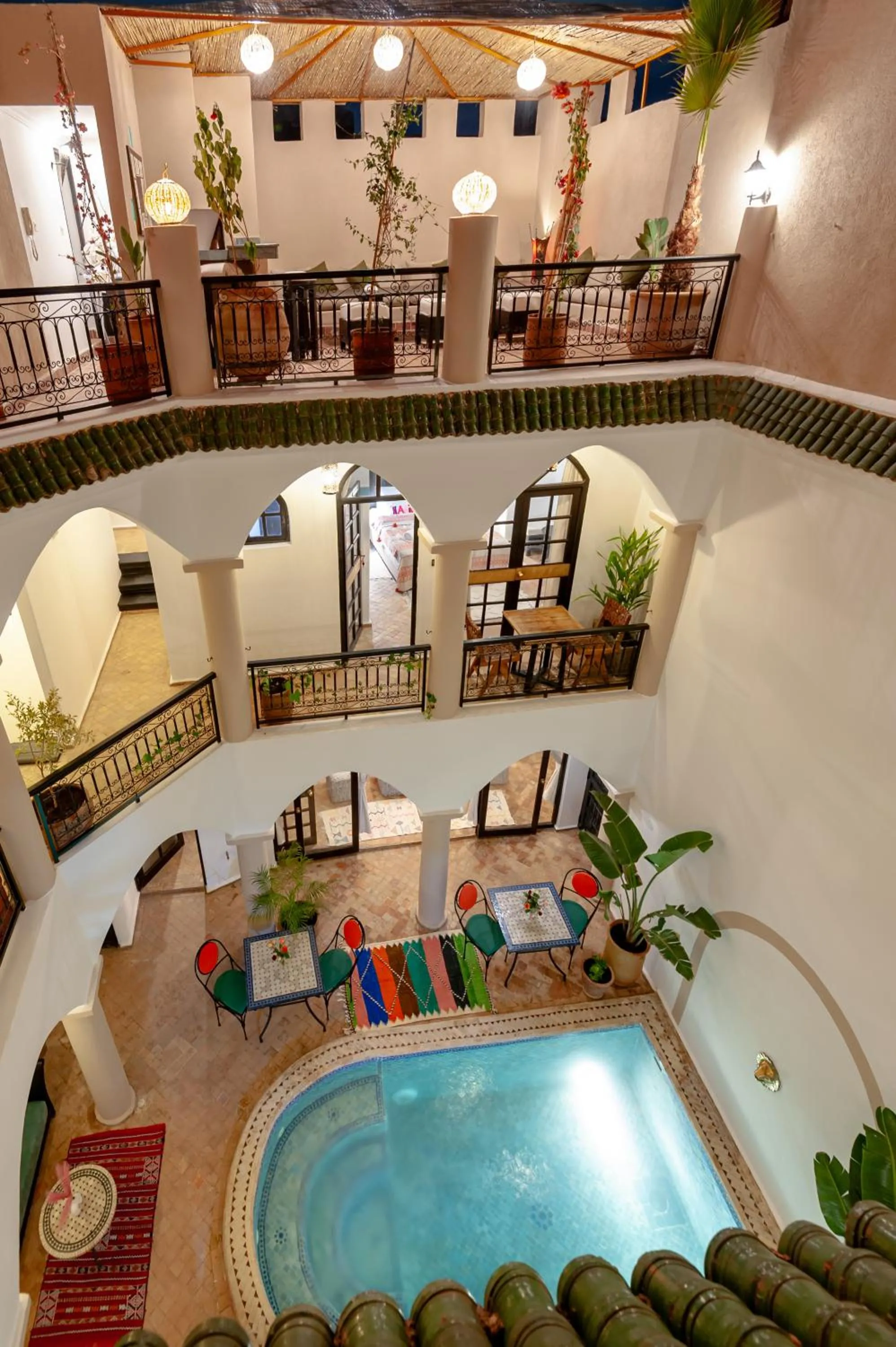 Patio in Riad Eldar