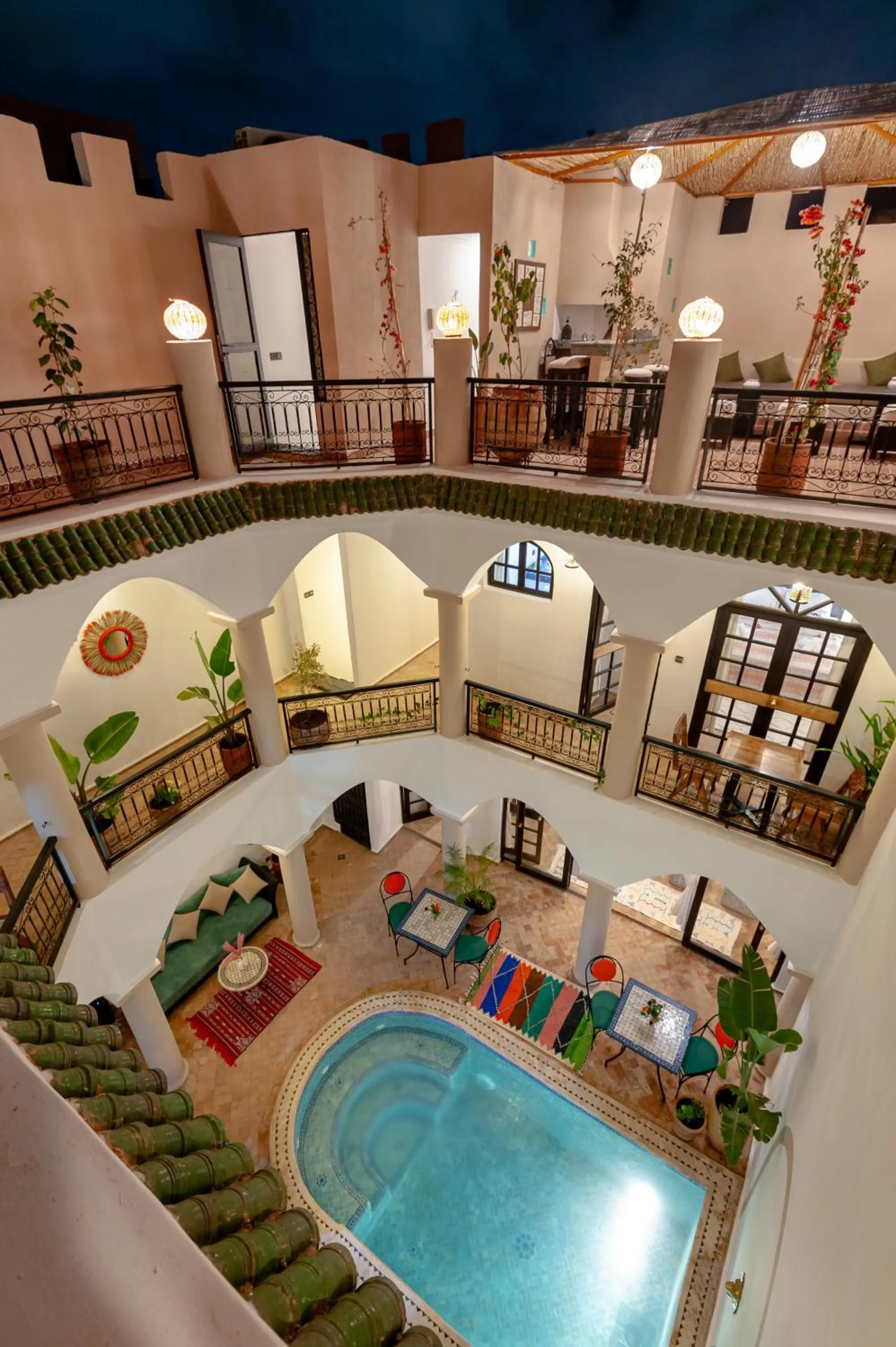 Patio in Riad Eldar