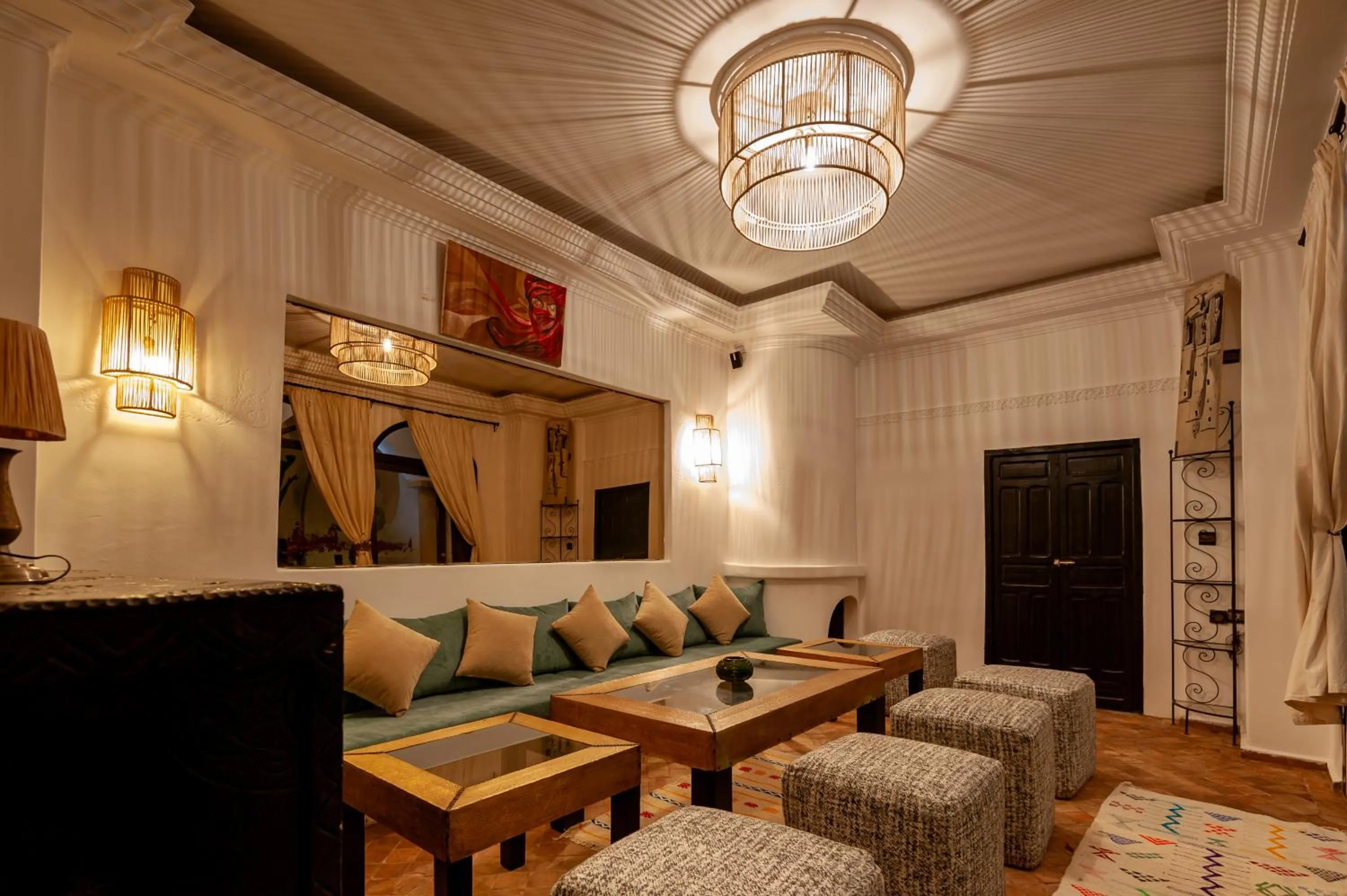 Living room in Riad Eldar