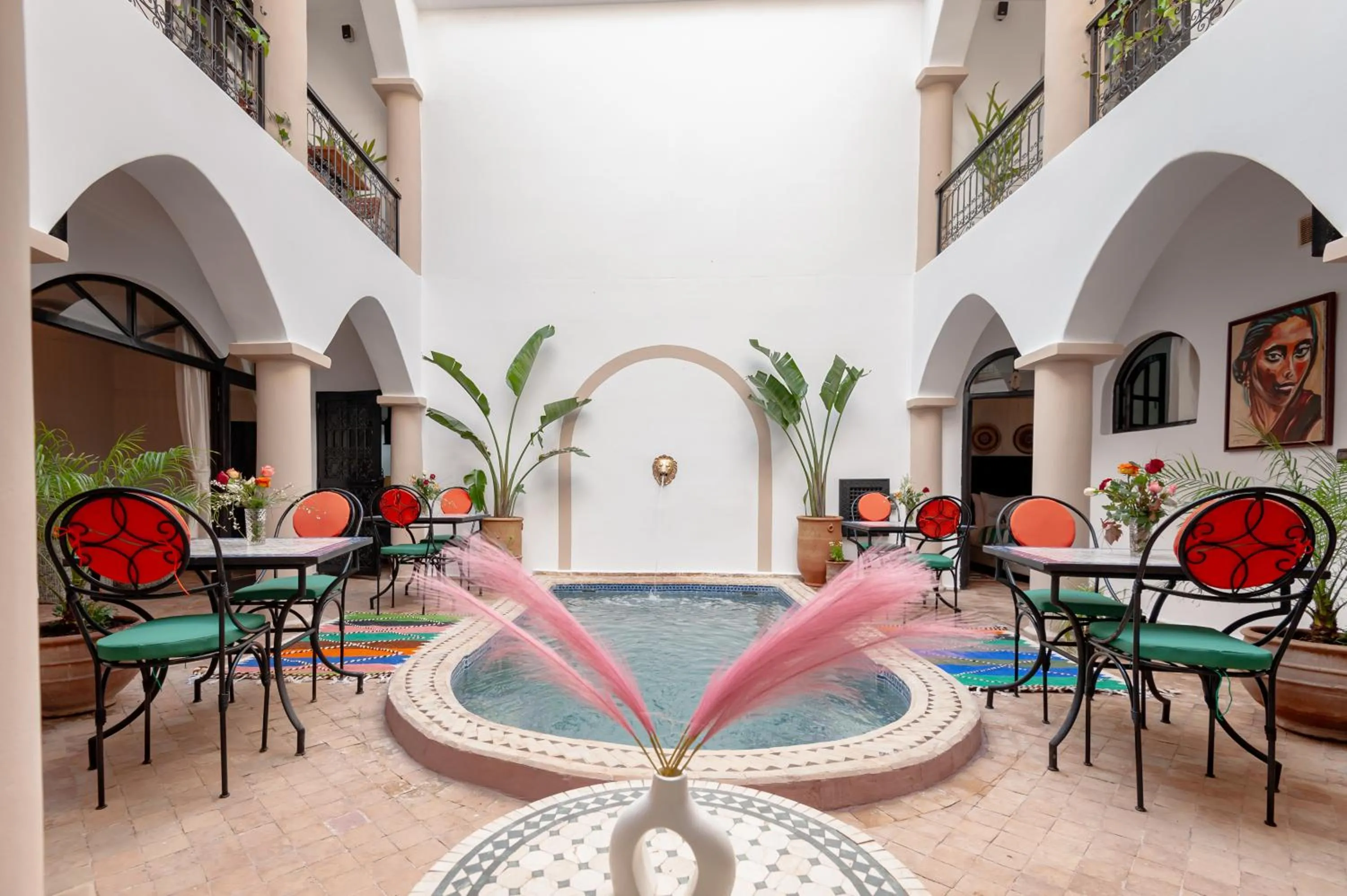 Patio in Riad Eldar