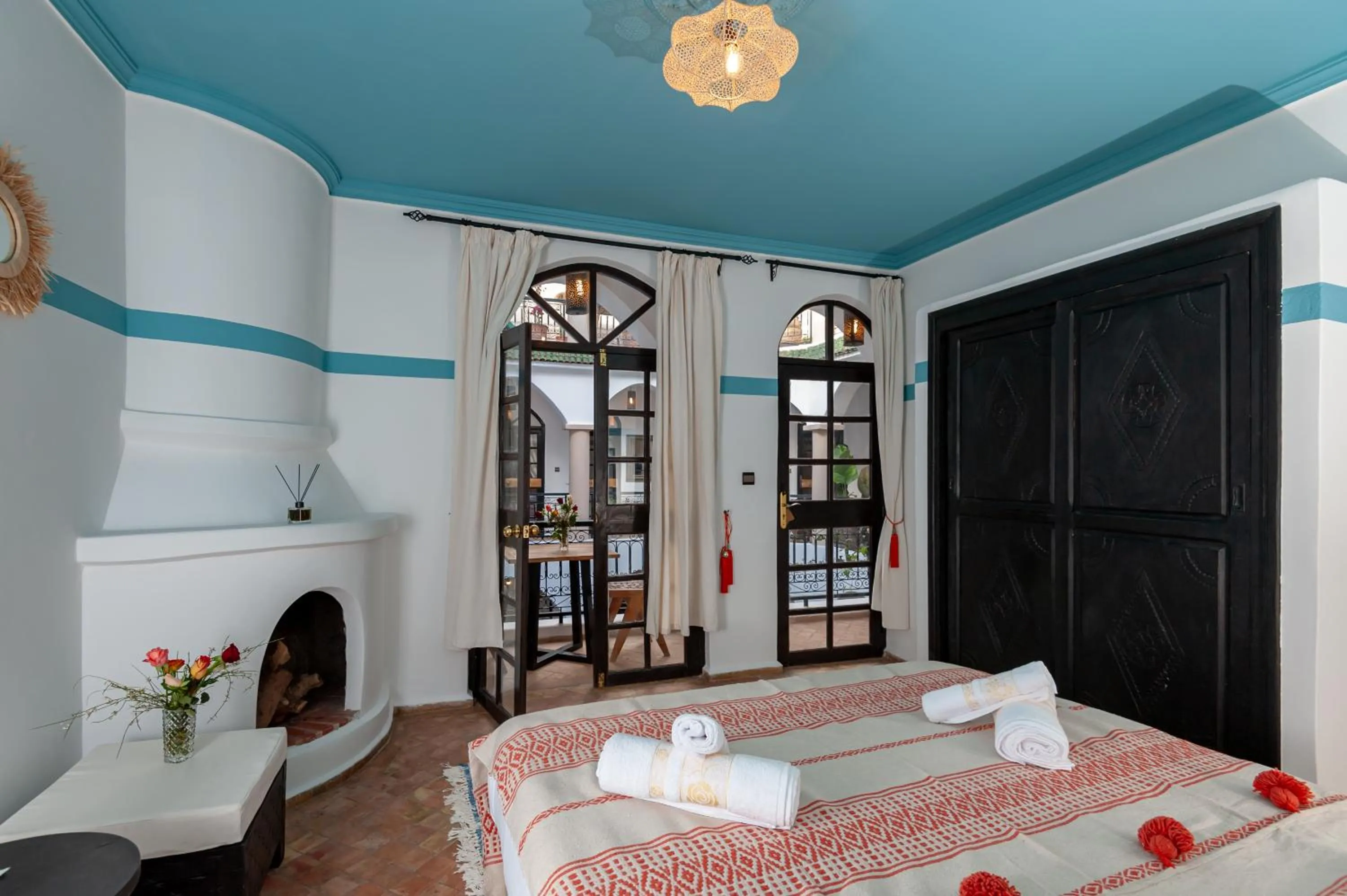 Bed in Riad Eldar