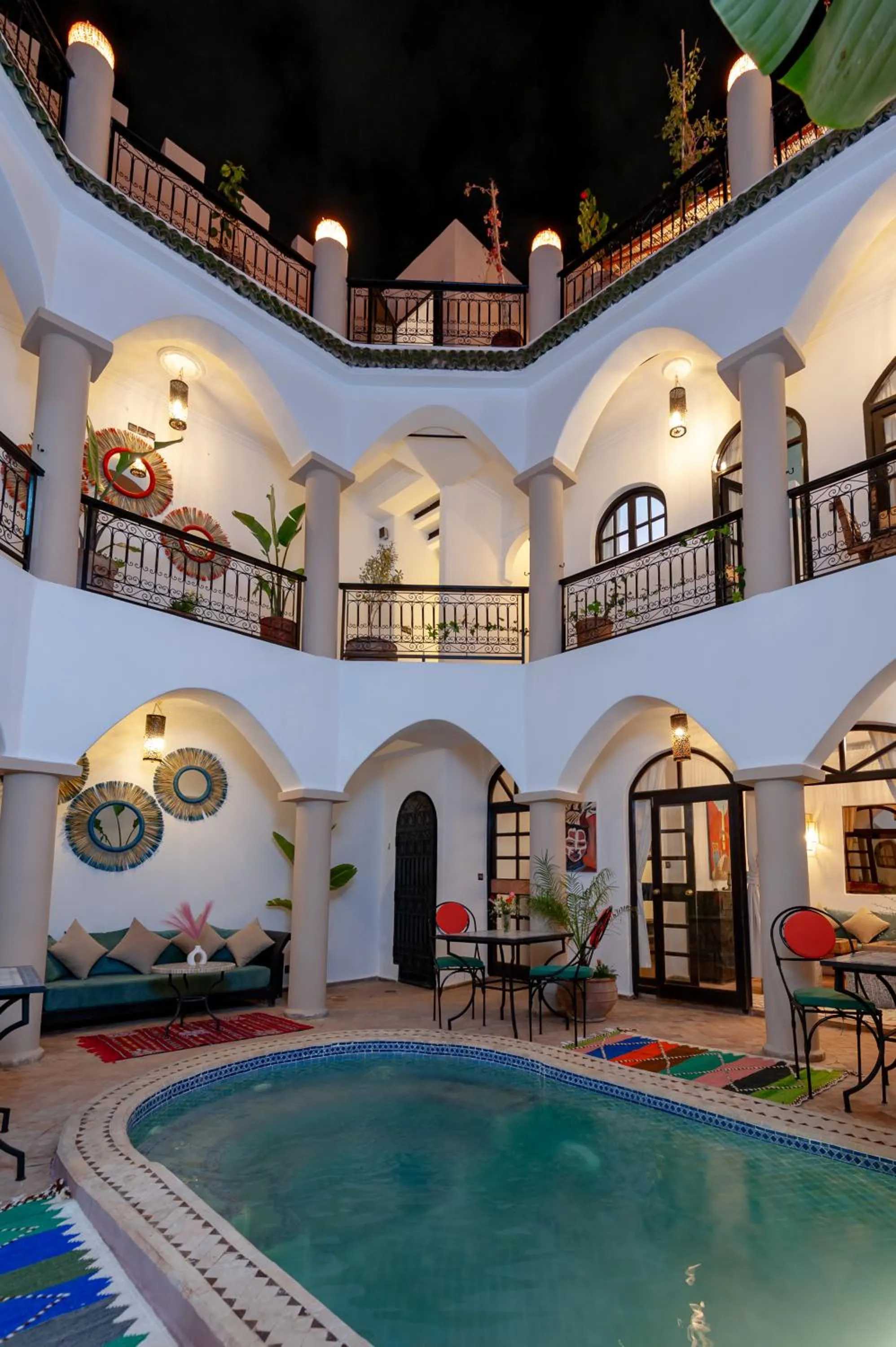 Patio in Riad Eldar