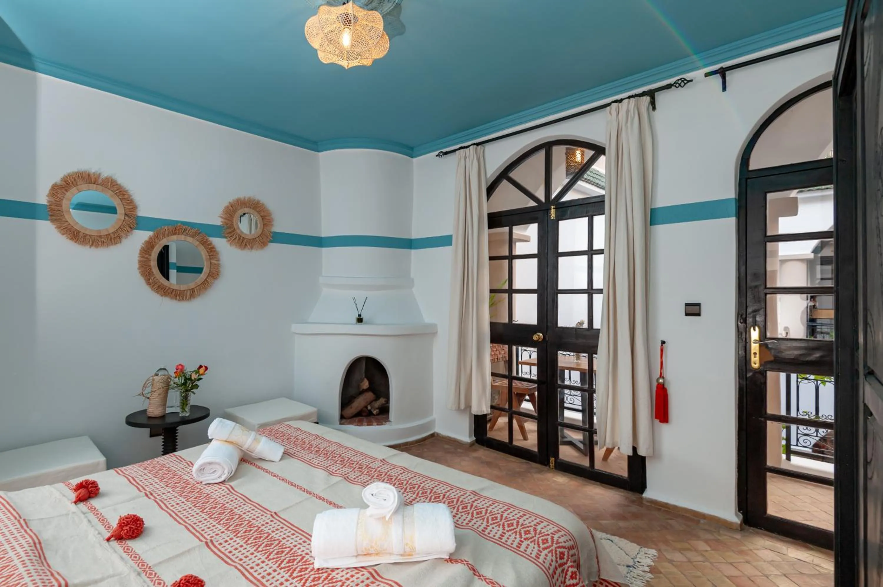 Bed in Riad Eldar