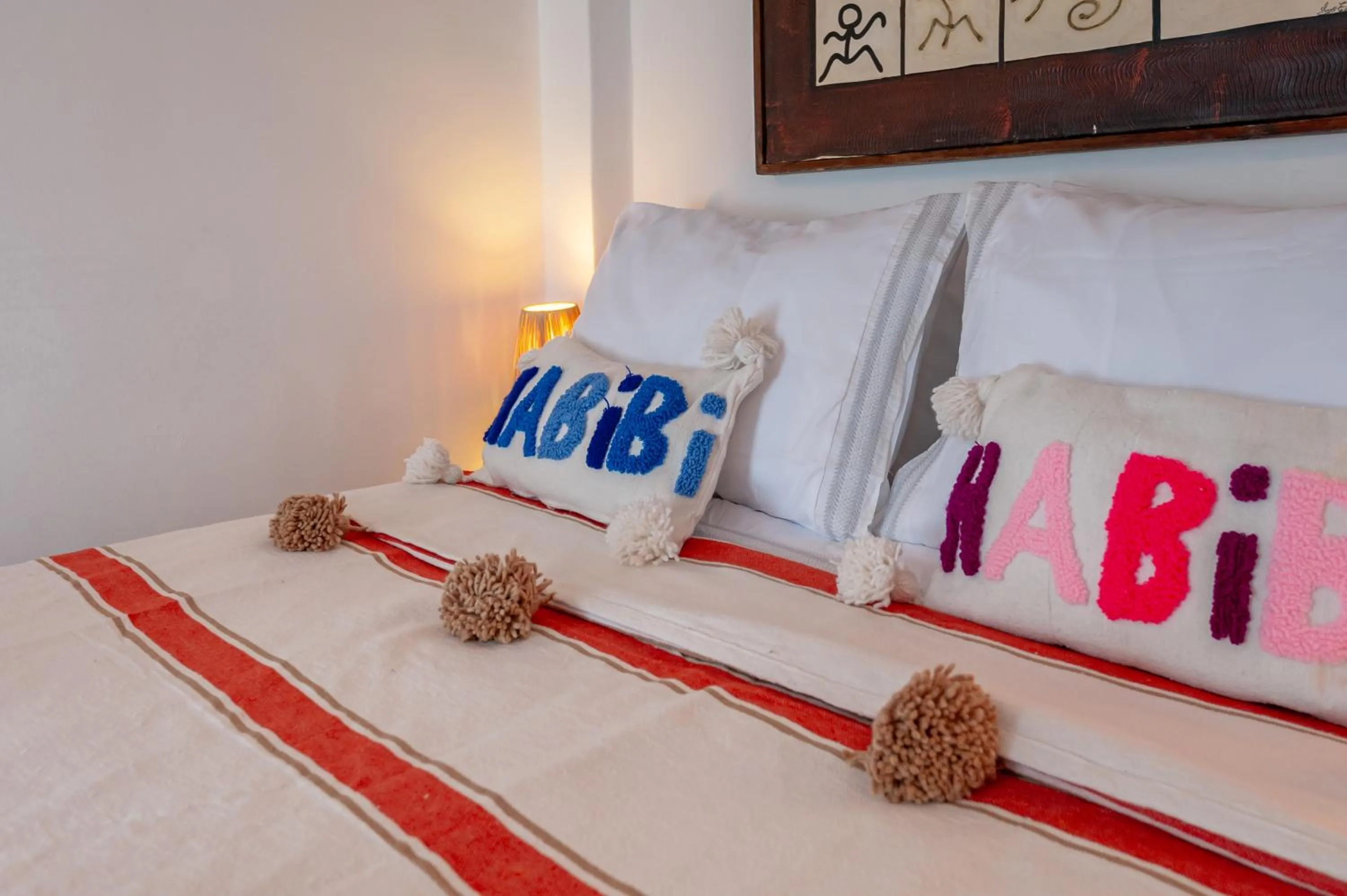 Bed in Riad Eldar