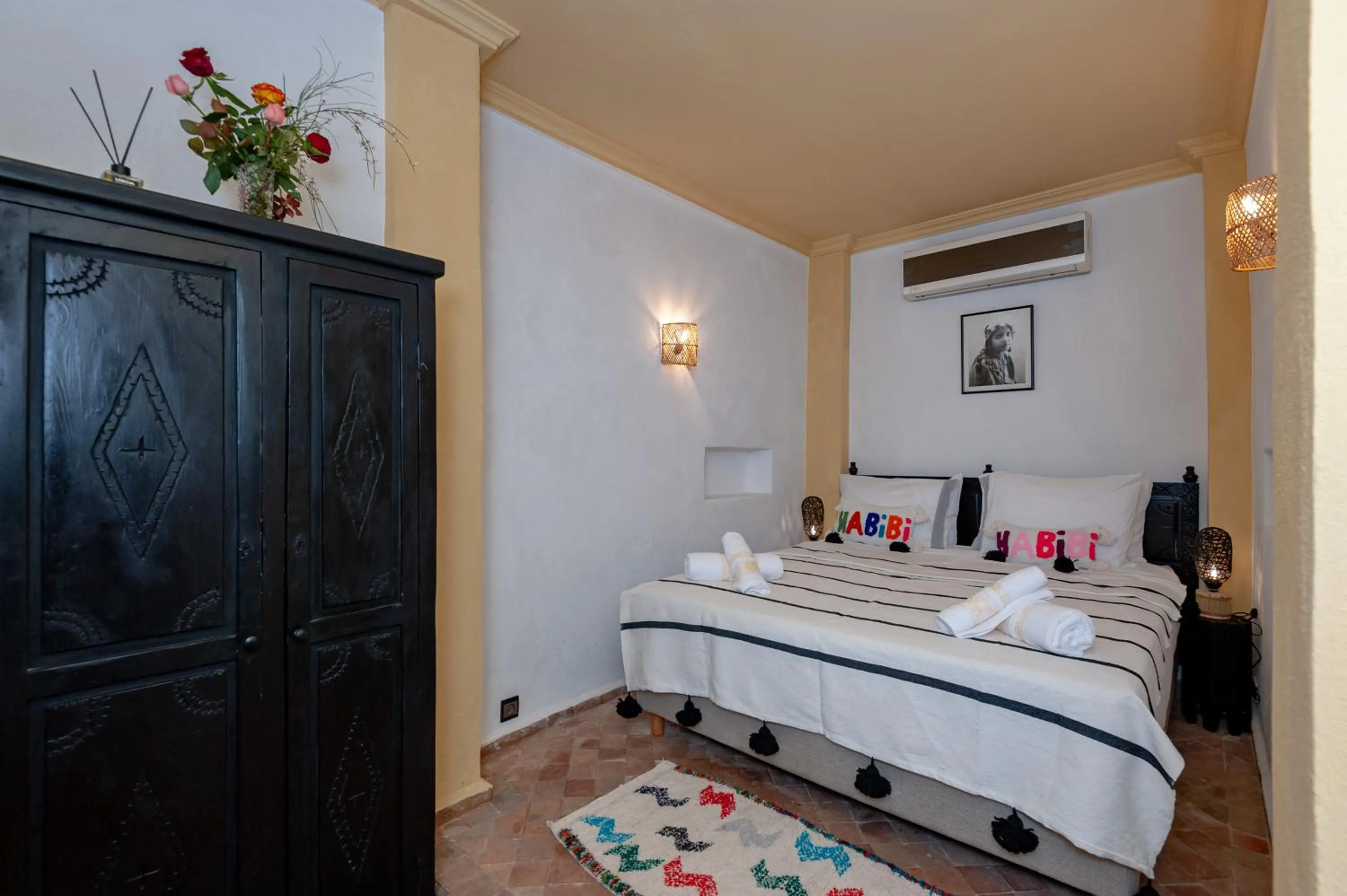 Photo of the whole room, Bed in Riad Eldar