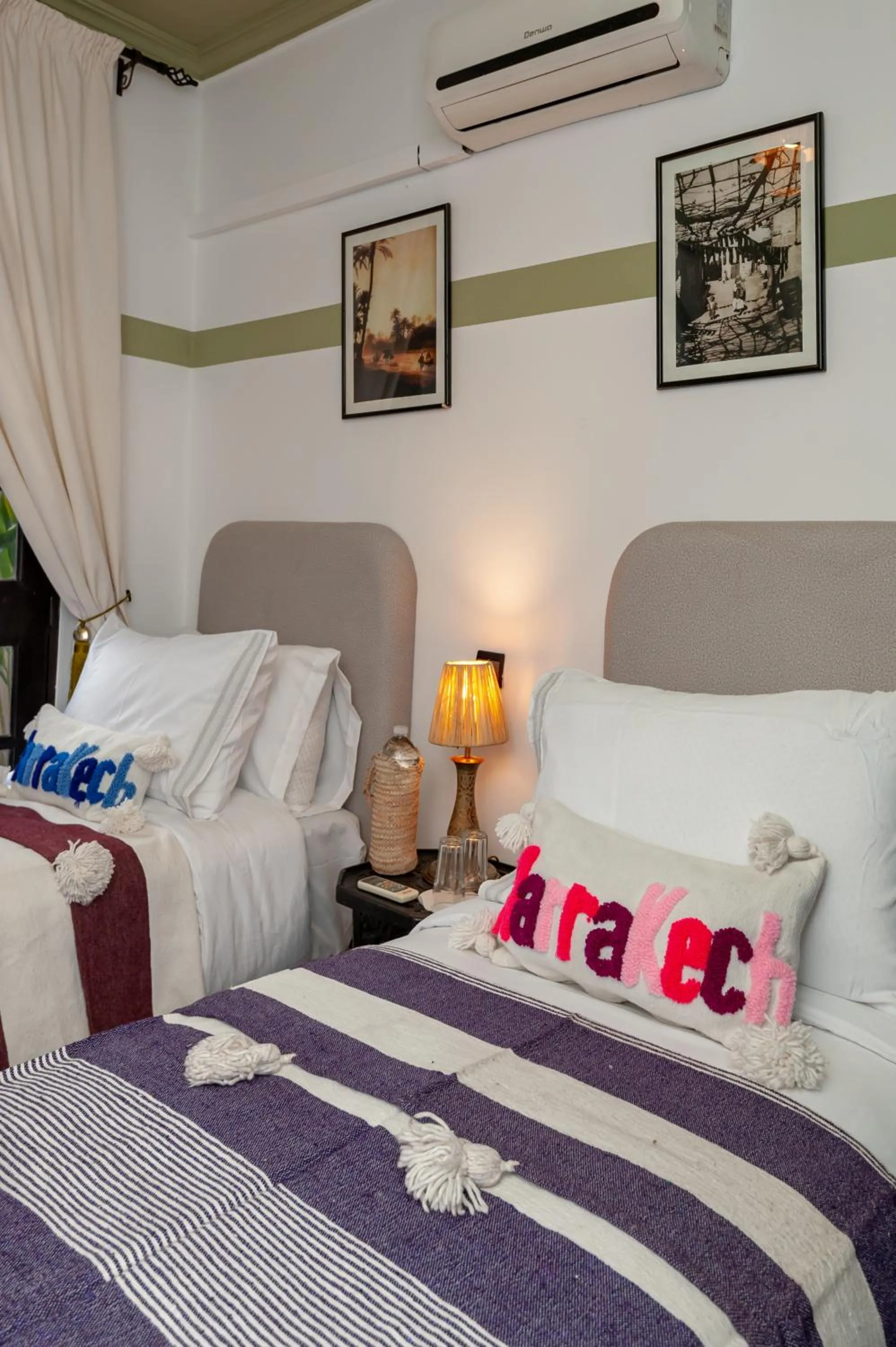 Bed in Riad Eldar
