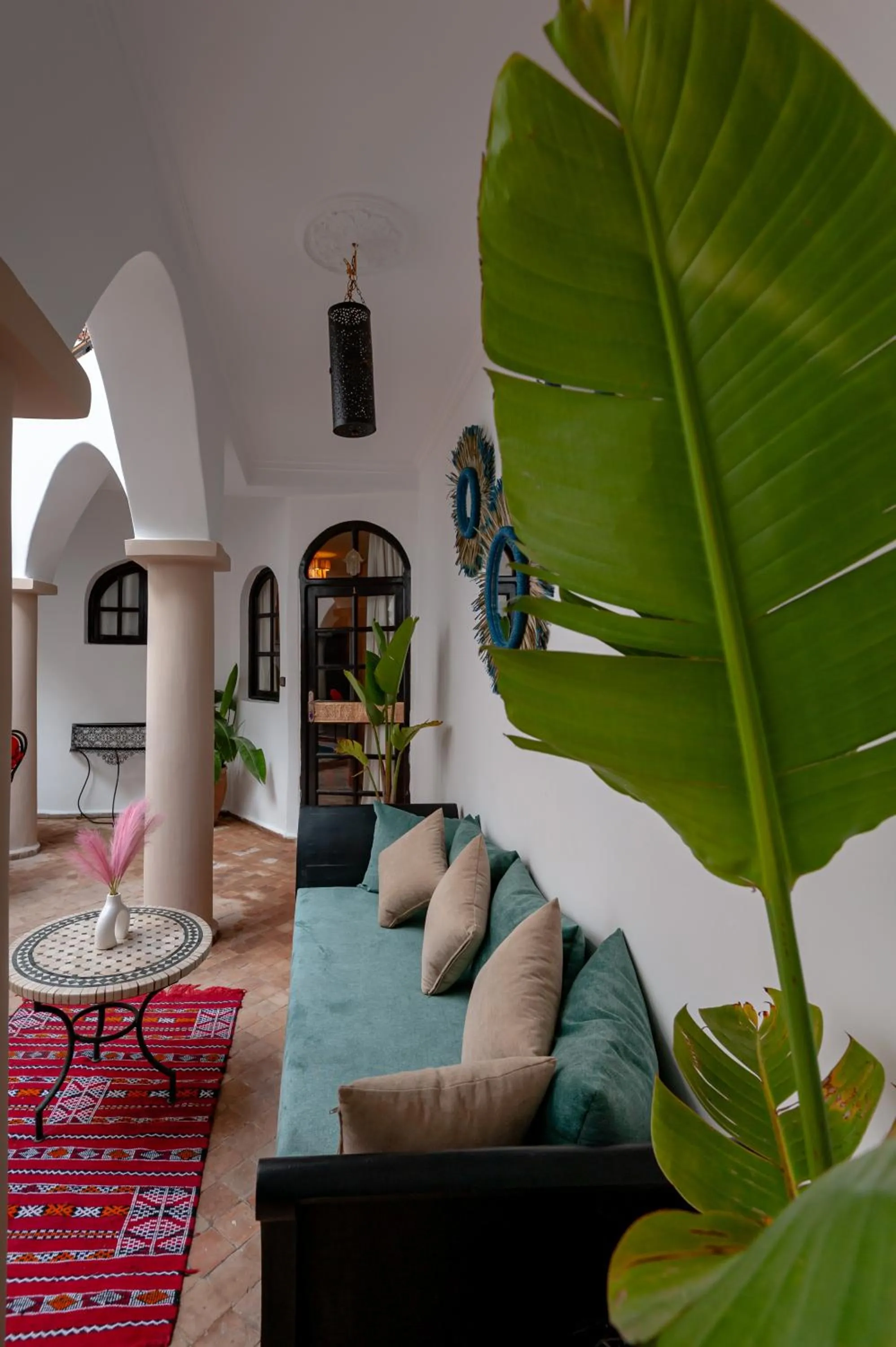 Seating area in Riad Eldar