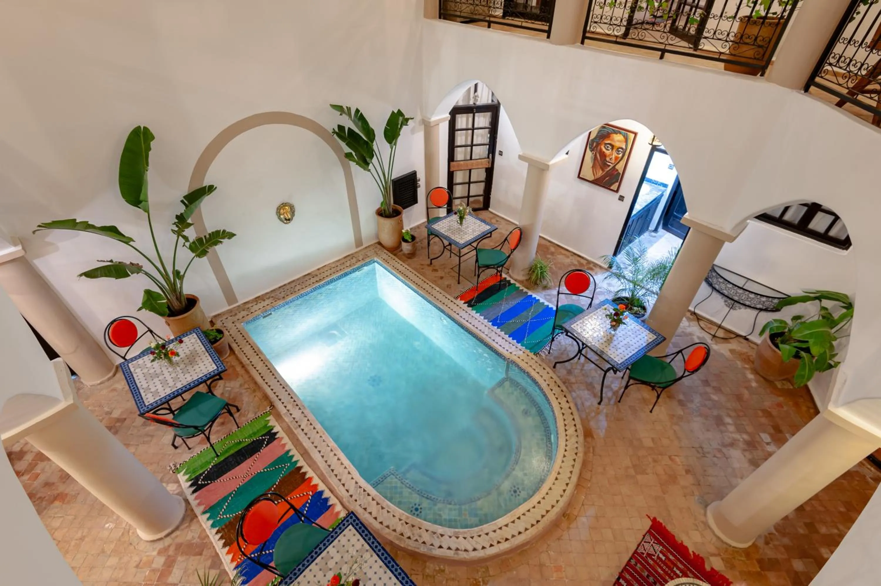 Swimming pool in Riad Eldar