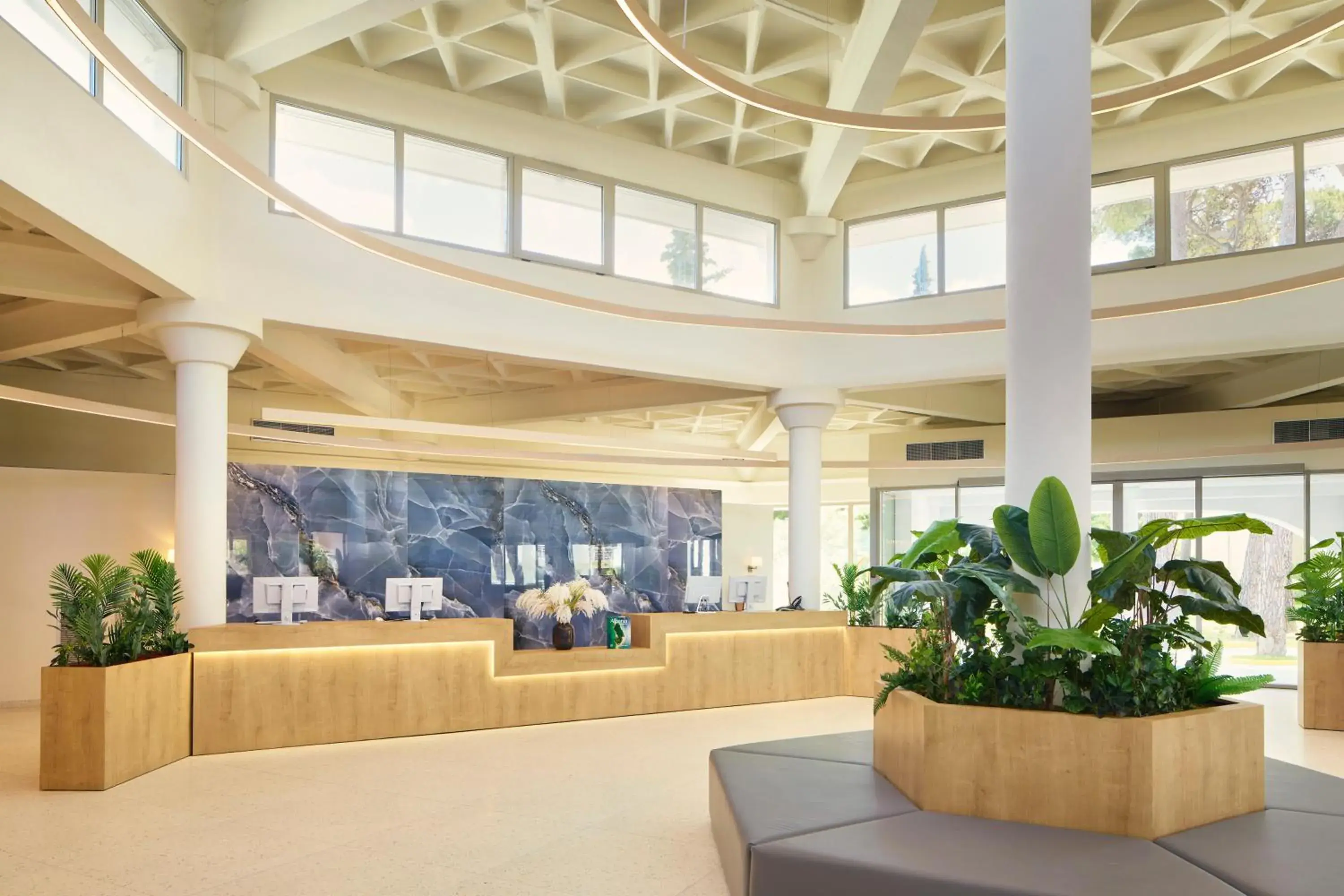 Lobby or reception in Sol Tropikal Durrës Lobby or reception in Sol Tropikal Durrës