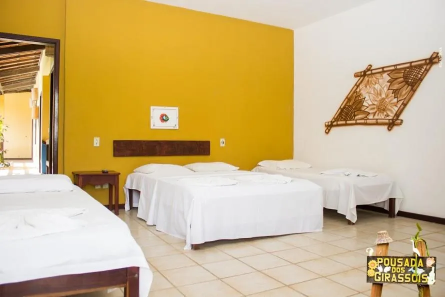 Bedroom, Bed in Pousada Dos Girassois Prado