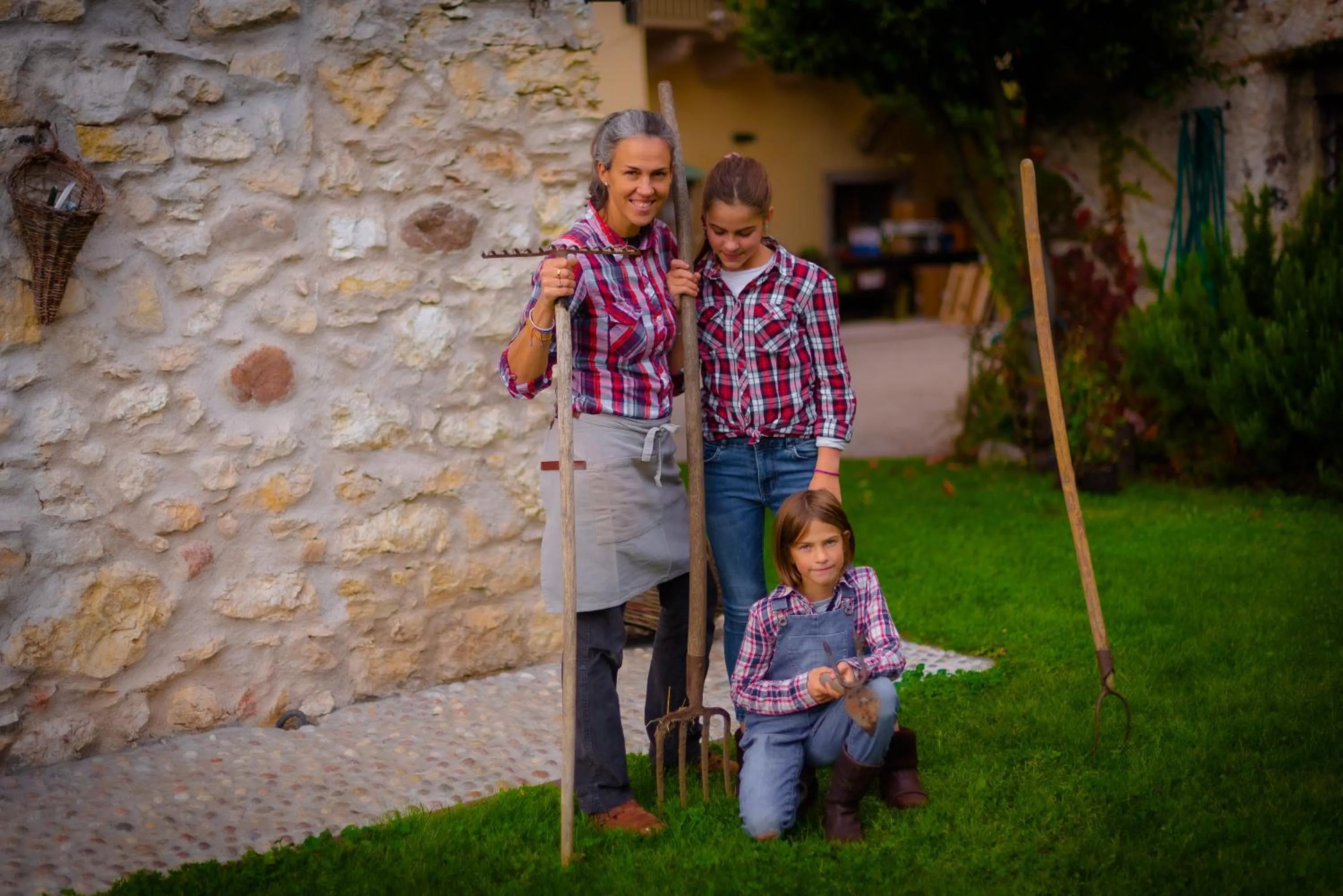 Garden in Villa Monica