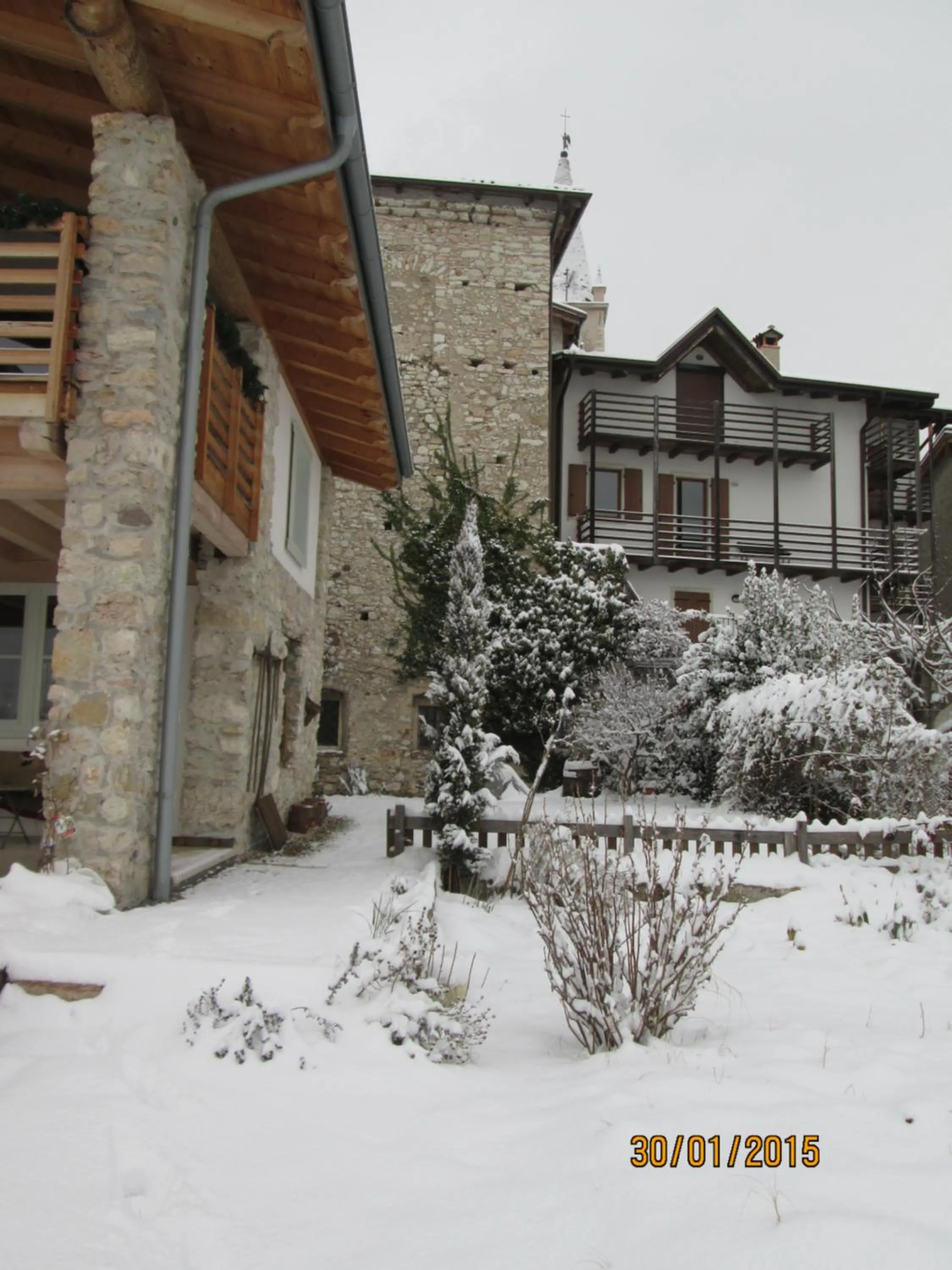 Winter in Villa Monica