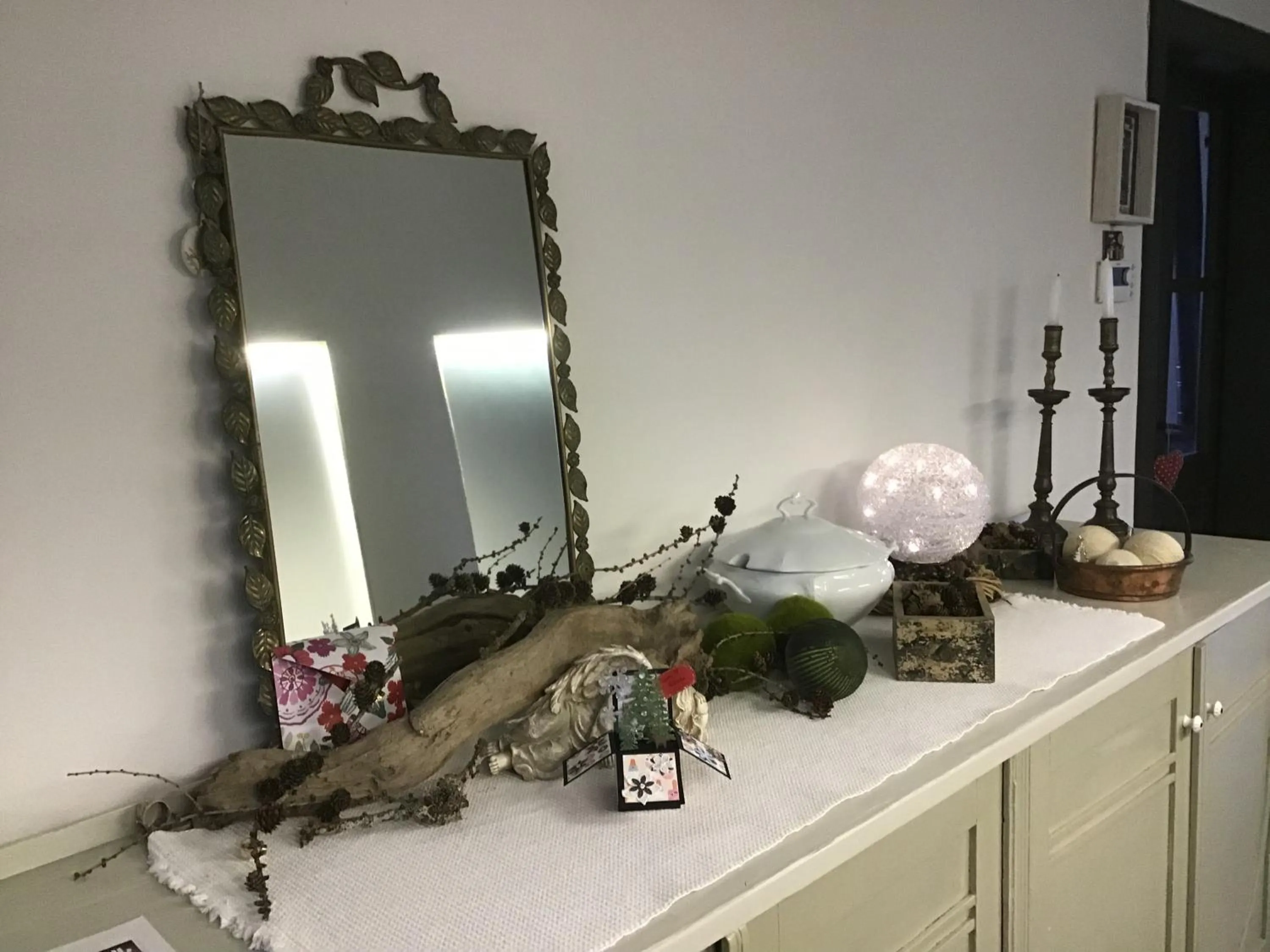 Decorative detail in Villa Monica