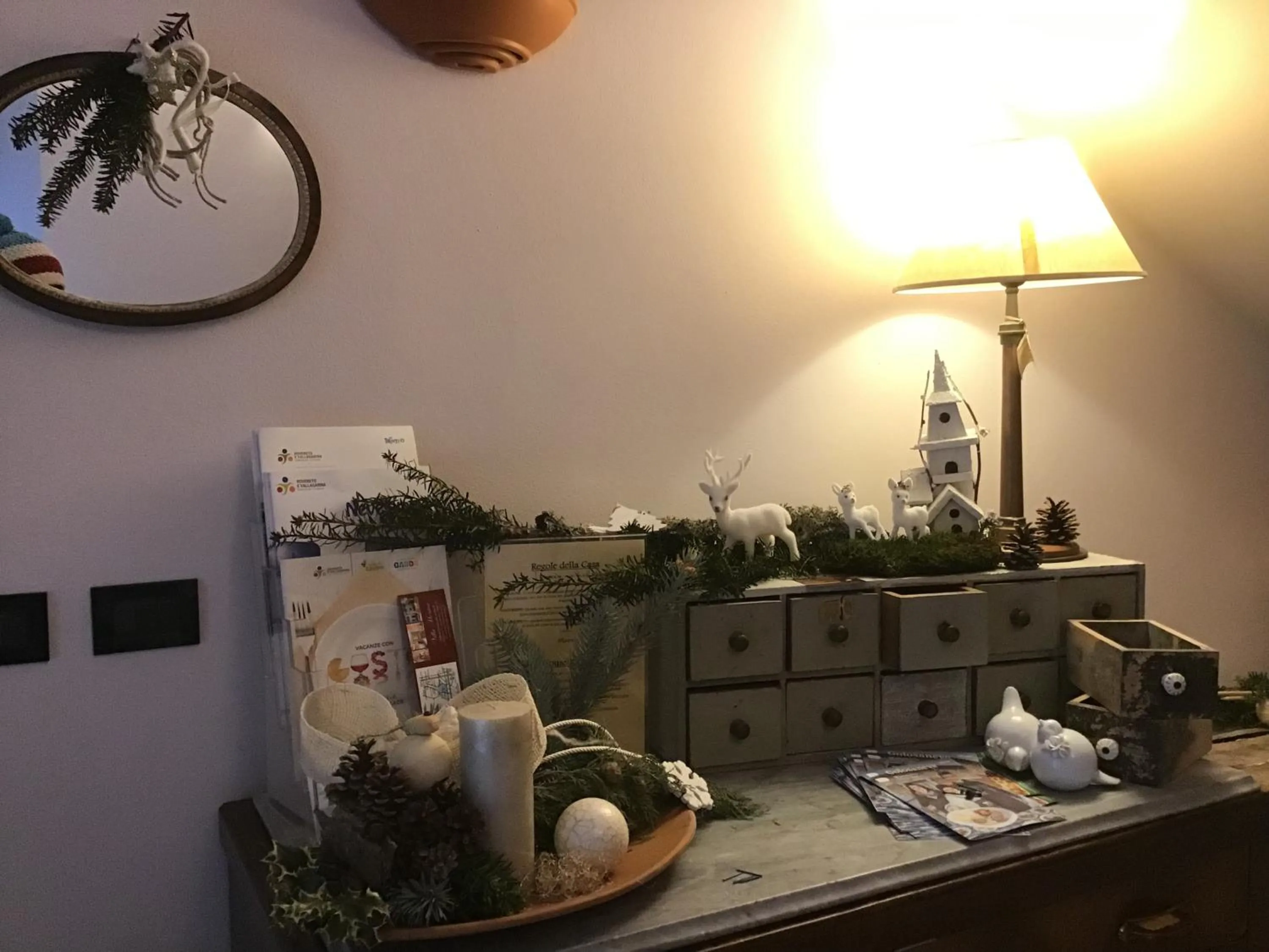 Decorative detail in Villa Monica