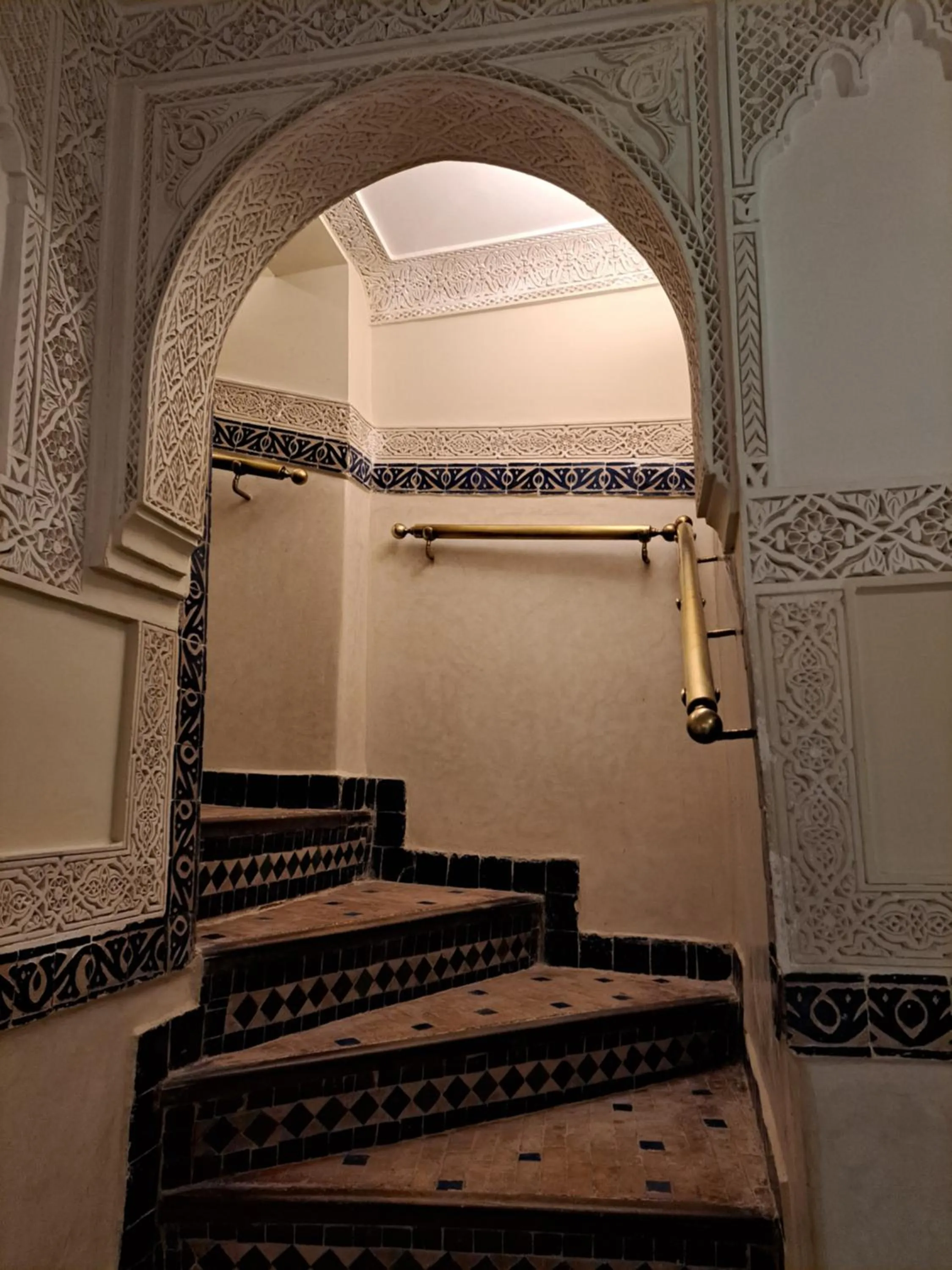 Decorative detail in Dar Al Kounouz