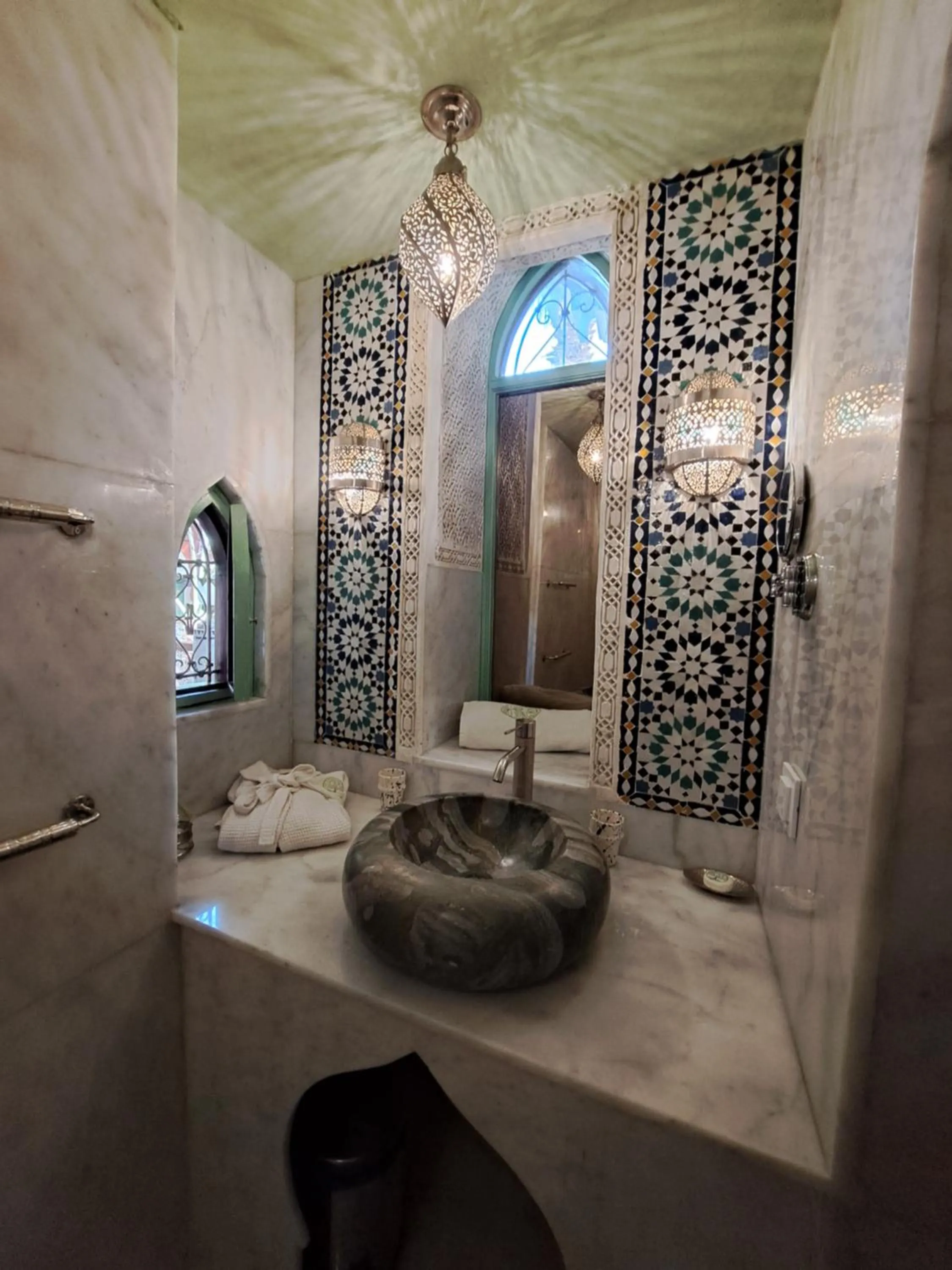 Bathroom in Dar Al Kounouz
