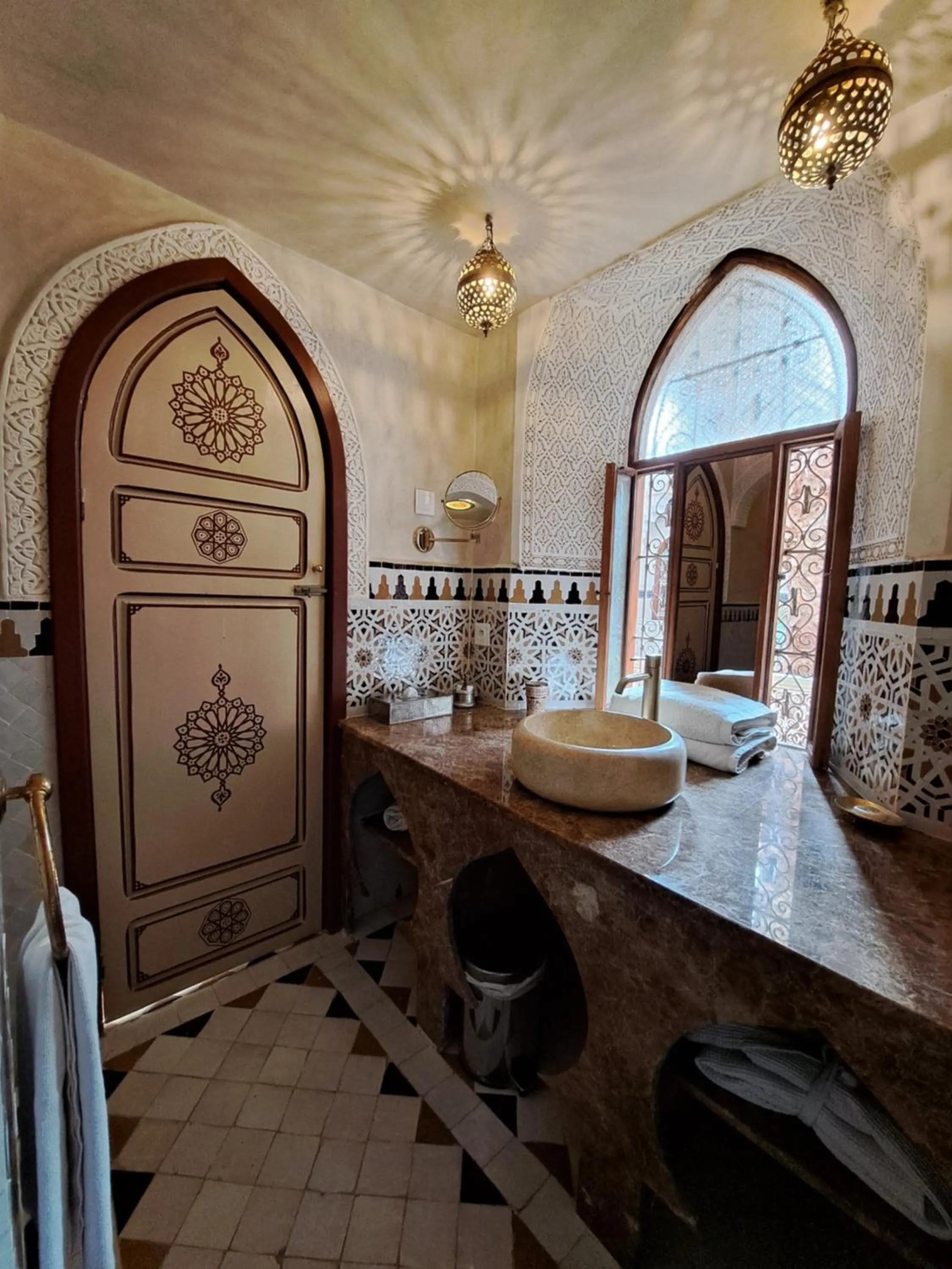 Bathroom in Dar Al Kounouz
