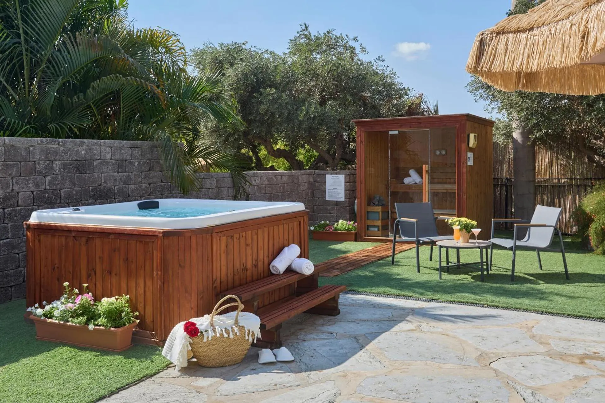 Sauna in Dream Island Spa & Health Resort