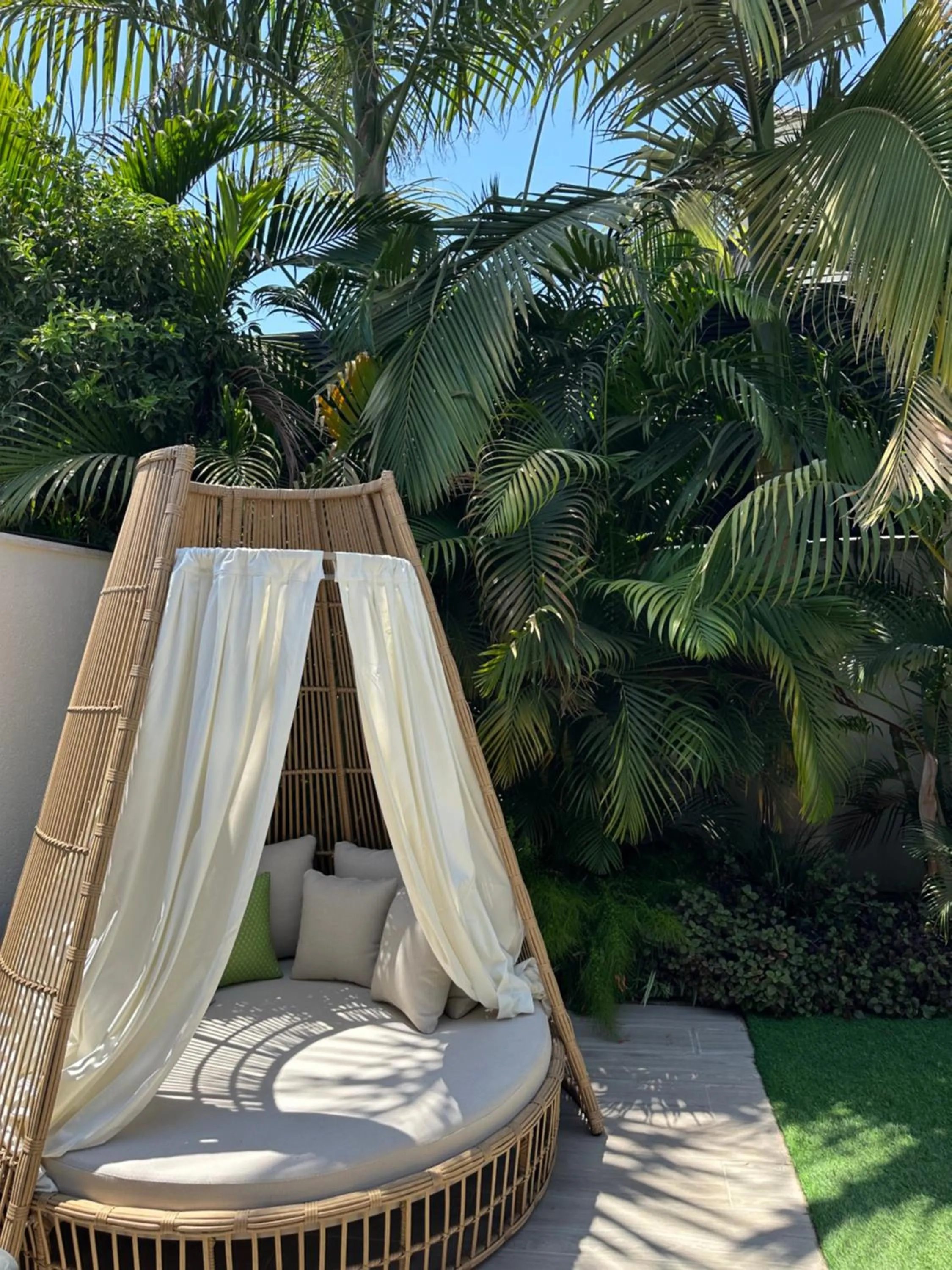 Inner courtyard view in Dream Island Spa & Health Resort