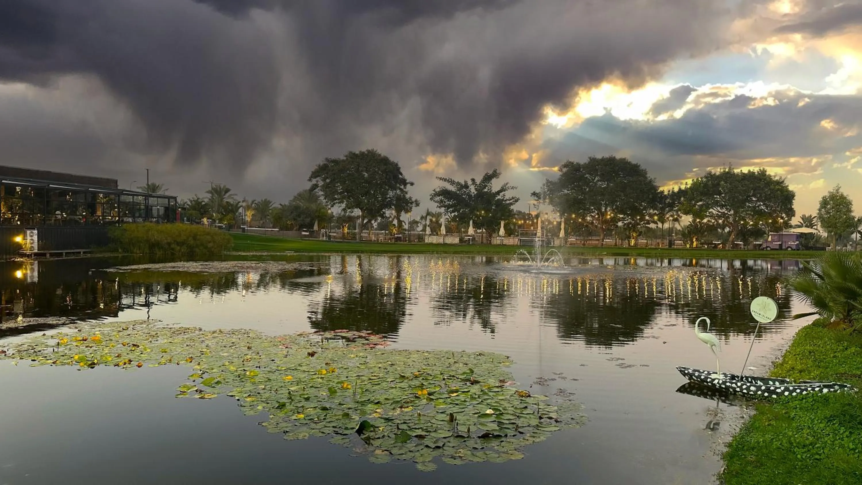 Lake view in Dream Island Spa & Health Resort