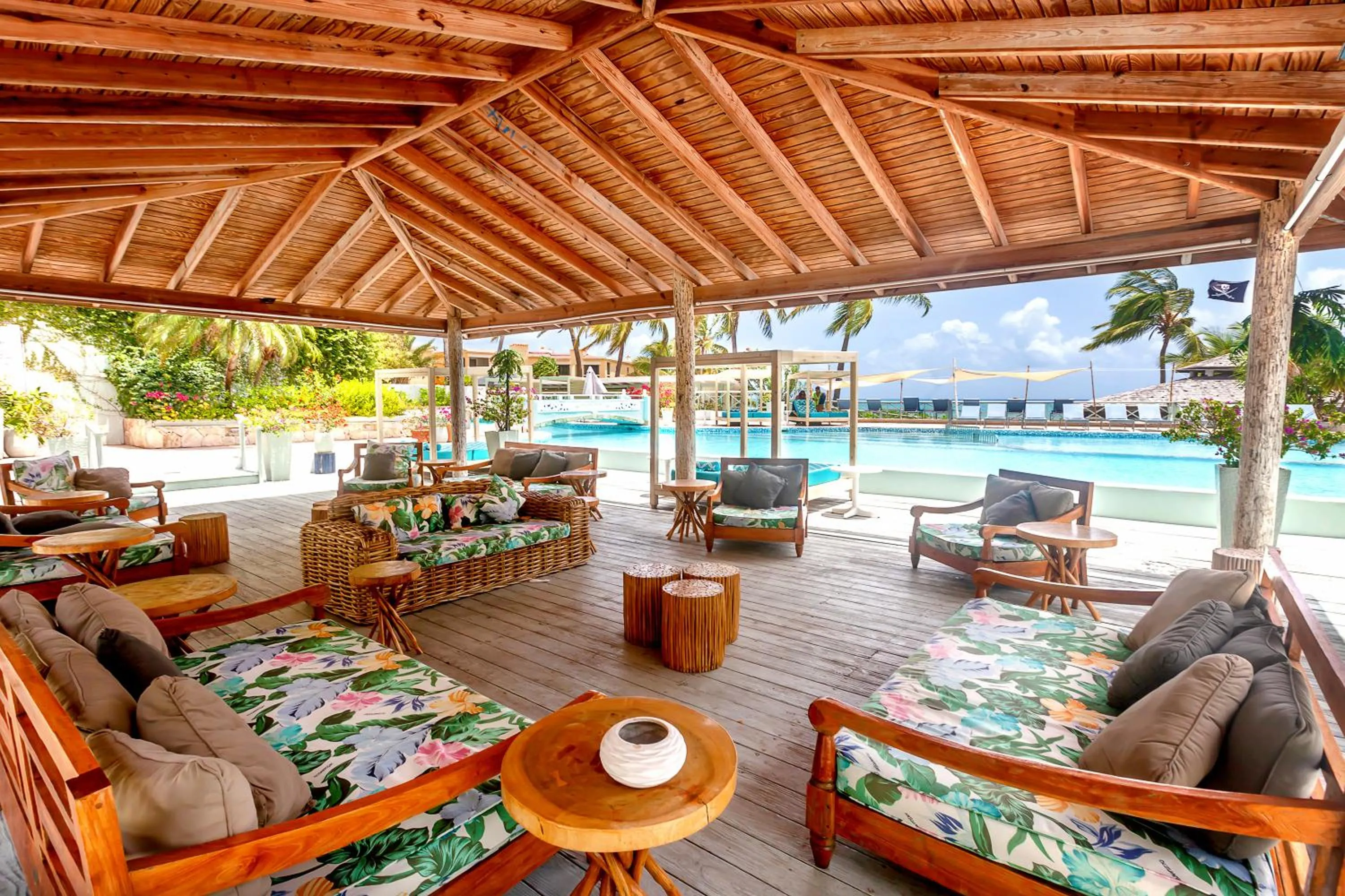 Patio in Ocean Point Beach Resort & Spa Adults Only