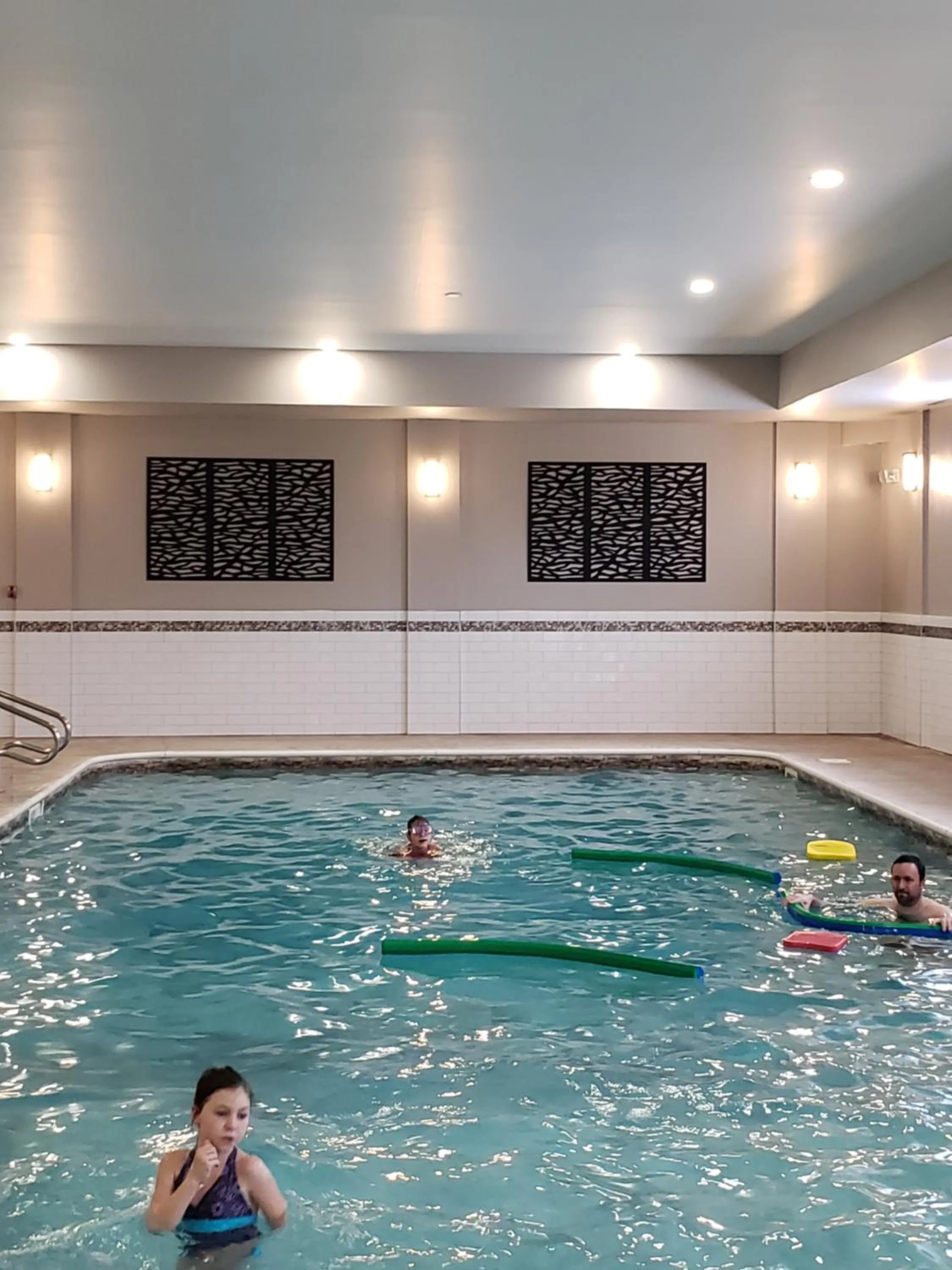 Swimming pool in Seely's Motel