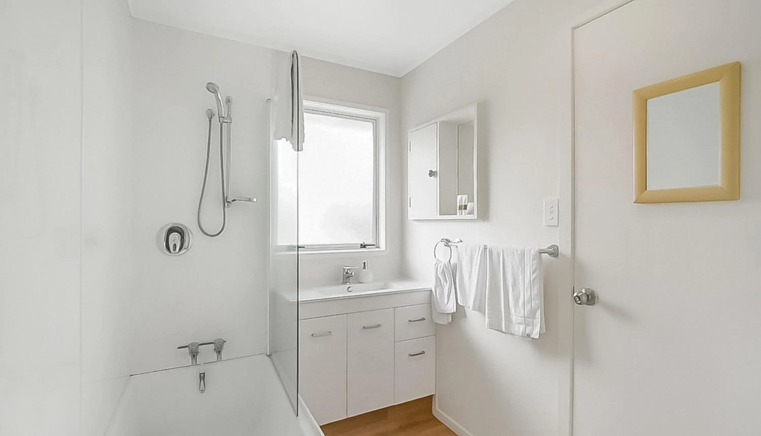 Shower in Coromandel Apartments