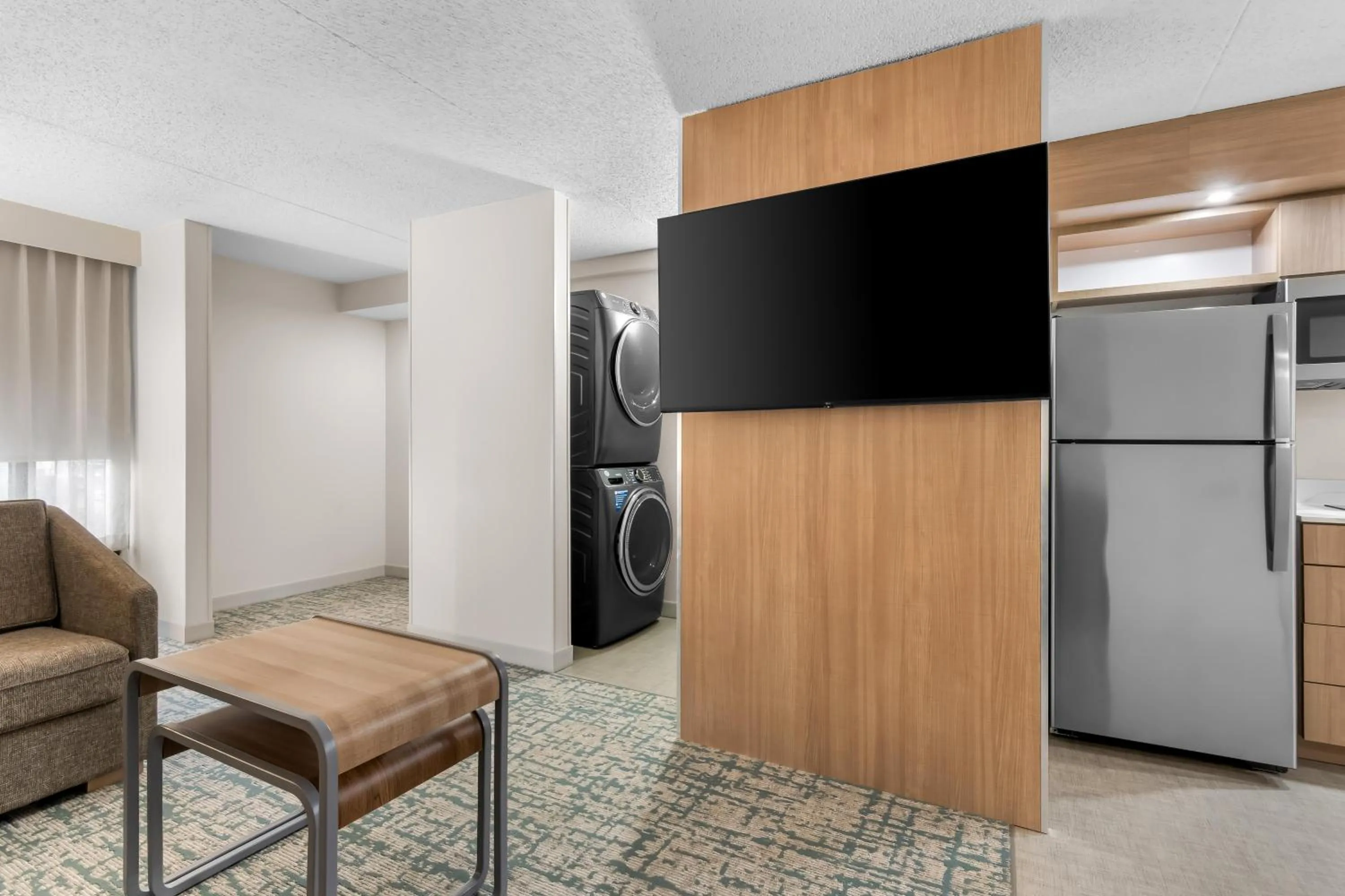 Living room in Homewood Suites by Hilton Oklahoma City Airport