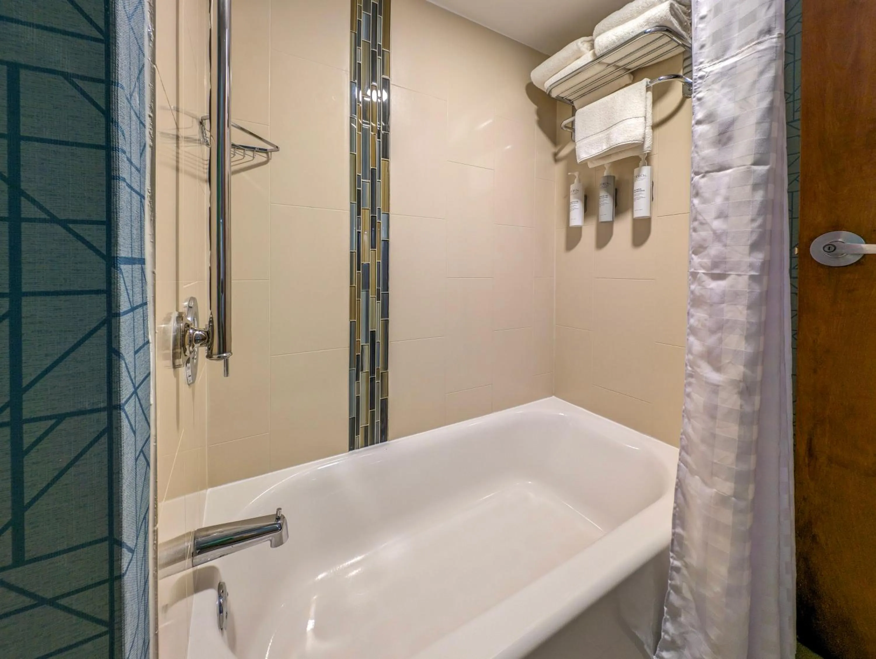 Bathroom in Homewood Suites by Hilton Oklahoma City Airport