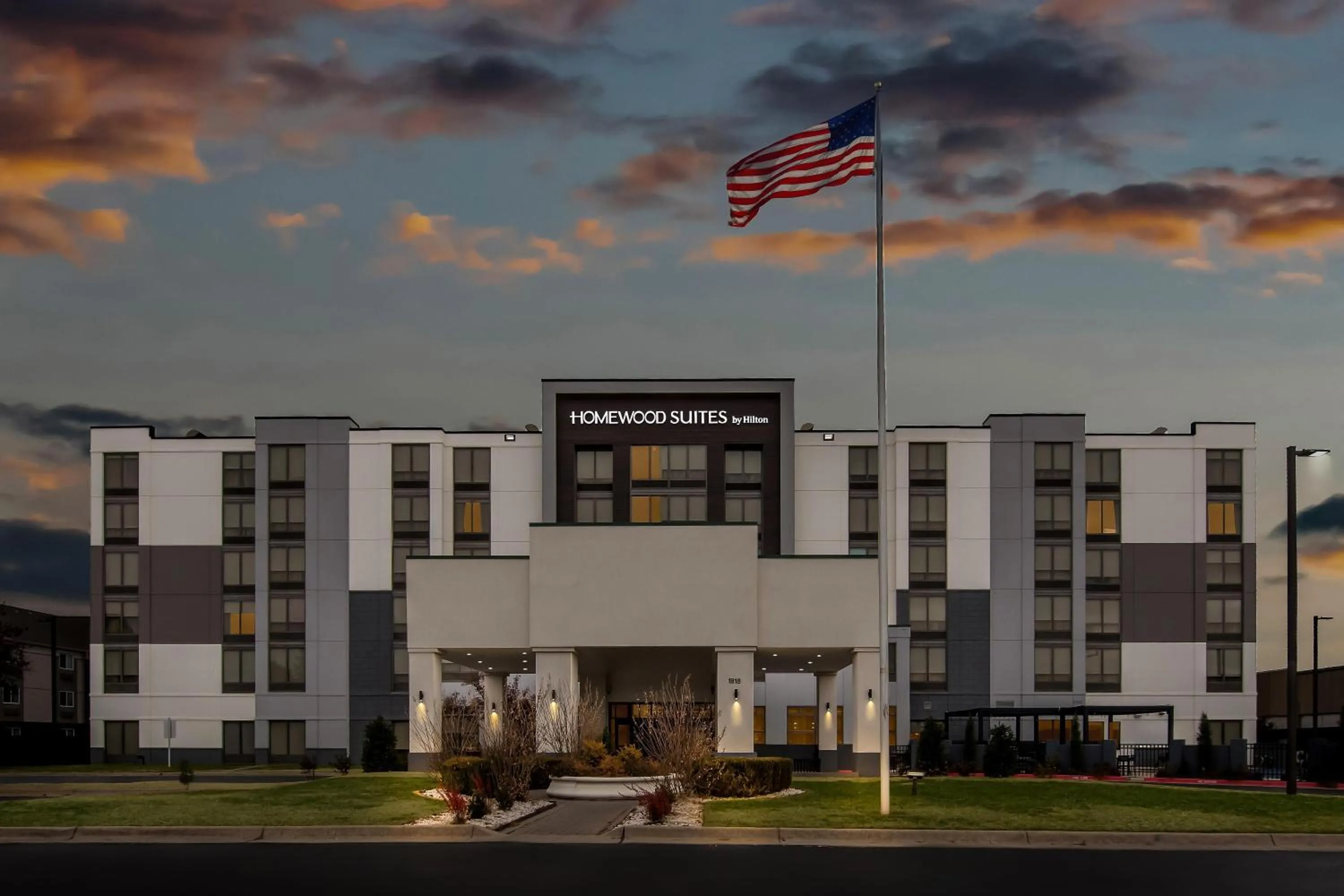 Property building in Homewood Suites by Hilton Oklahoma City Airport