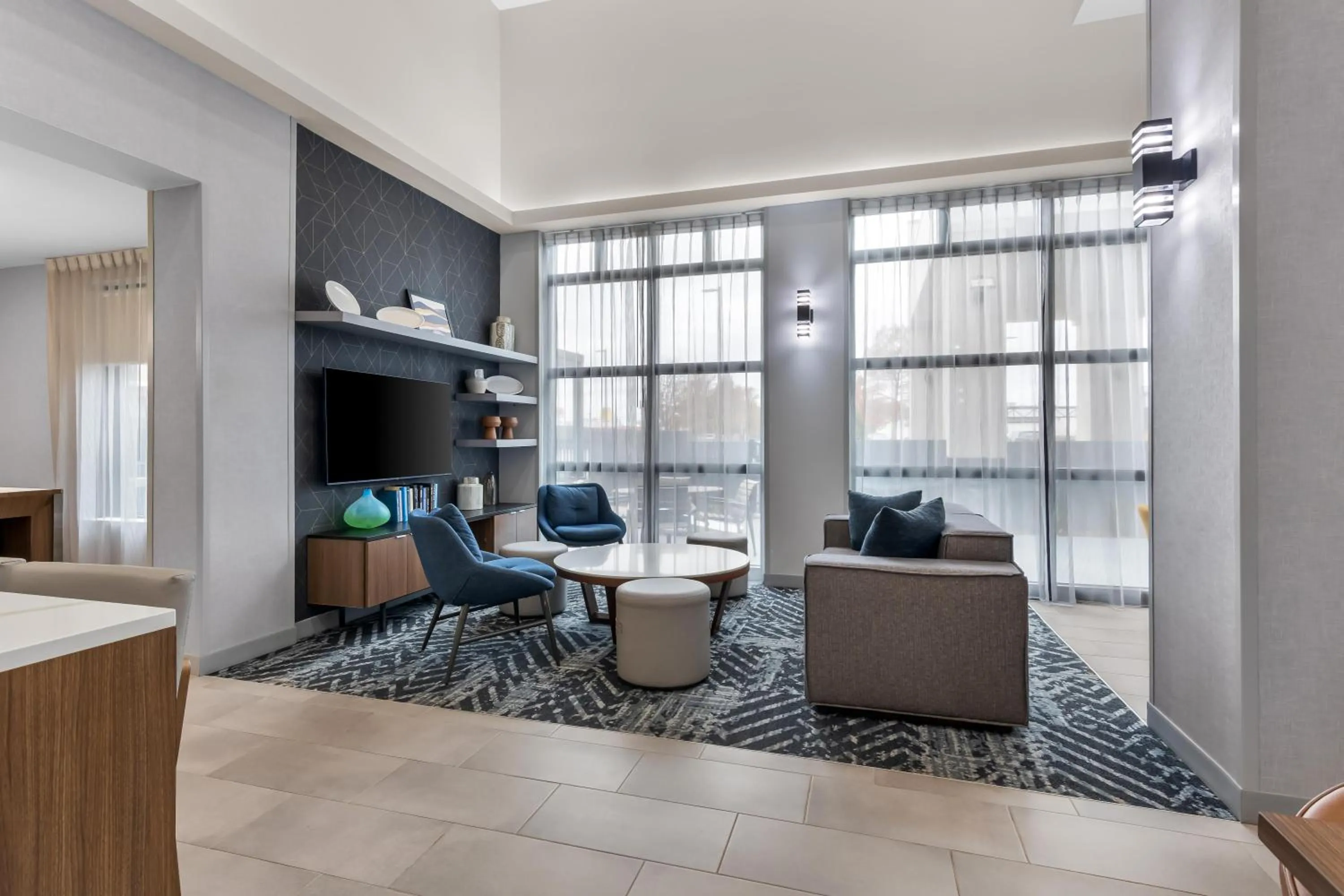 Lobby or reception in Homewood Suites by Hilton Oklahoma City Airport