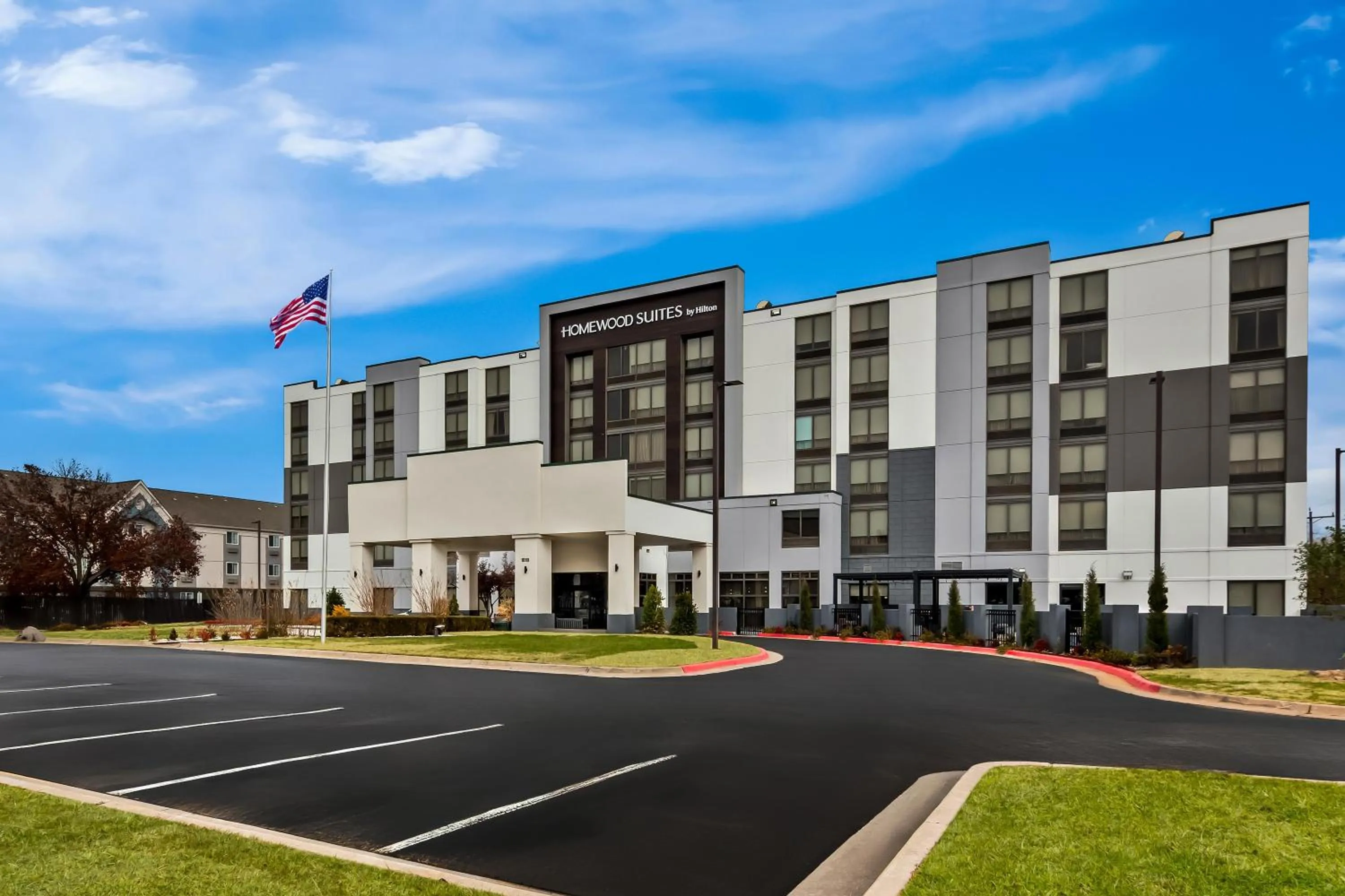 Property building in Homewood Suites by Hilton Oklahoma City Airport