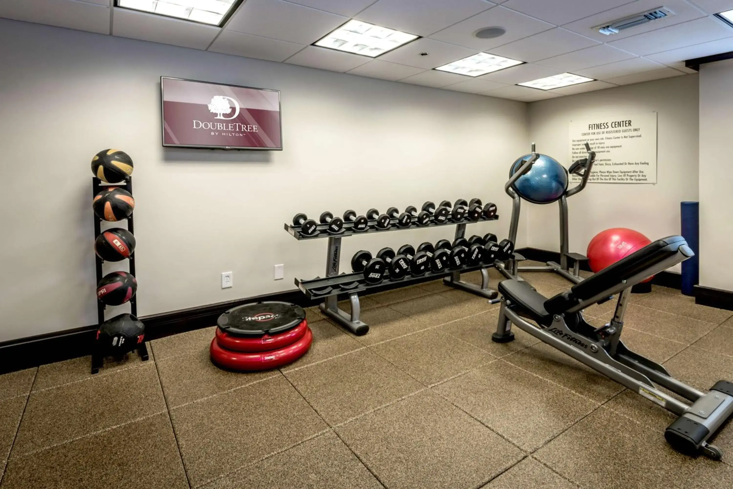 Fitness centre/facilities in DoubleTree by Hilton Montgomery Downtown Fitness centre/facilities in DoubleTree by Hilton Montgomery Downtown