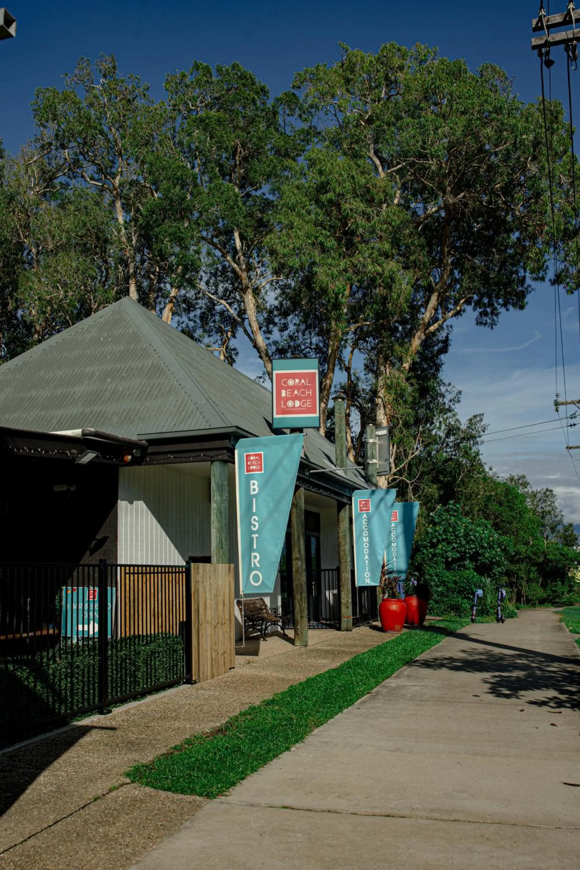 Property building in Coral Beach Lodge