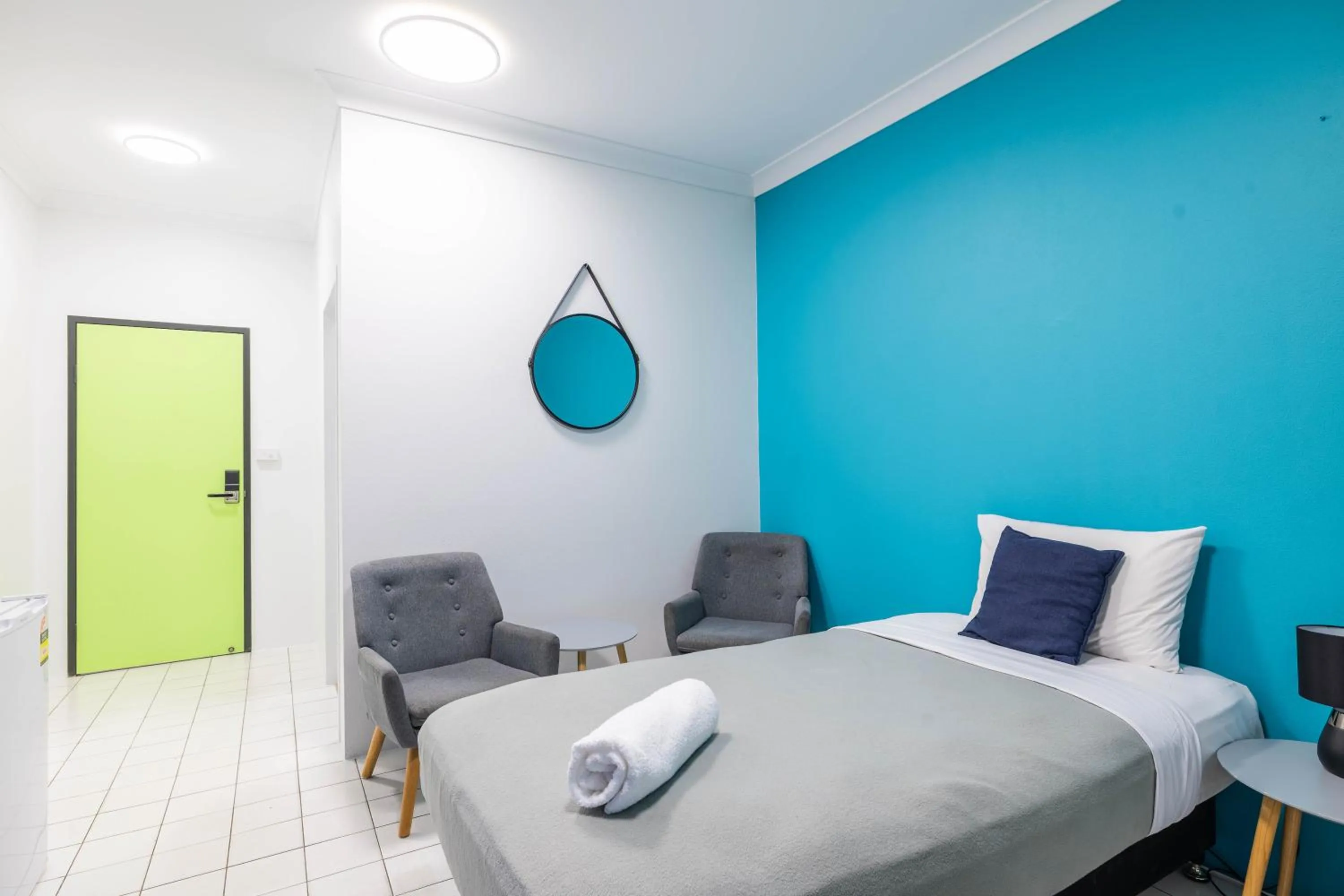 Seating area in Coral Beach Lodge