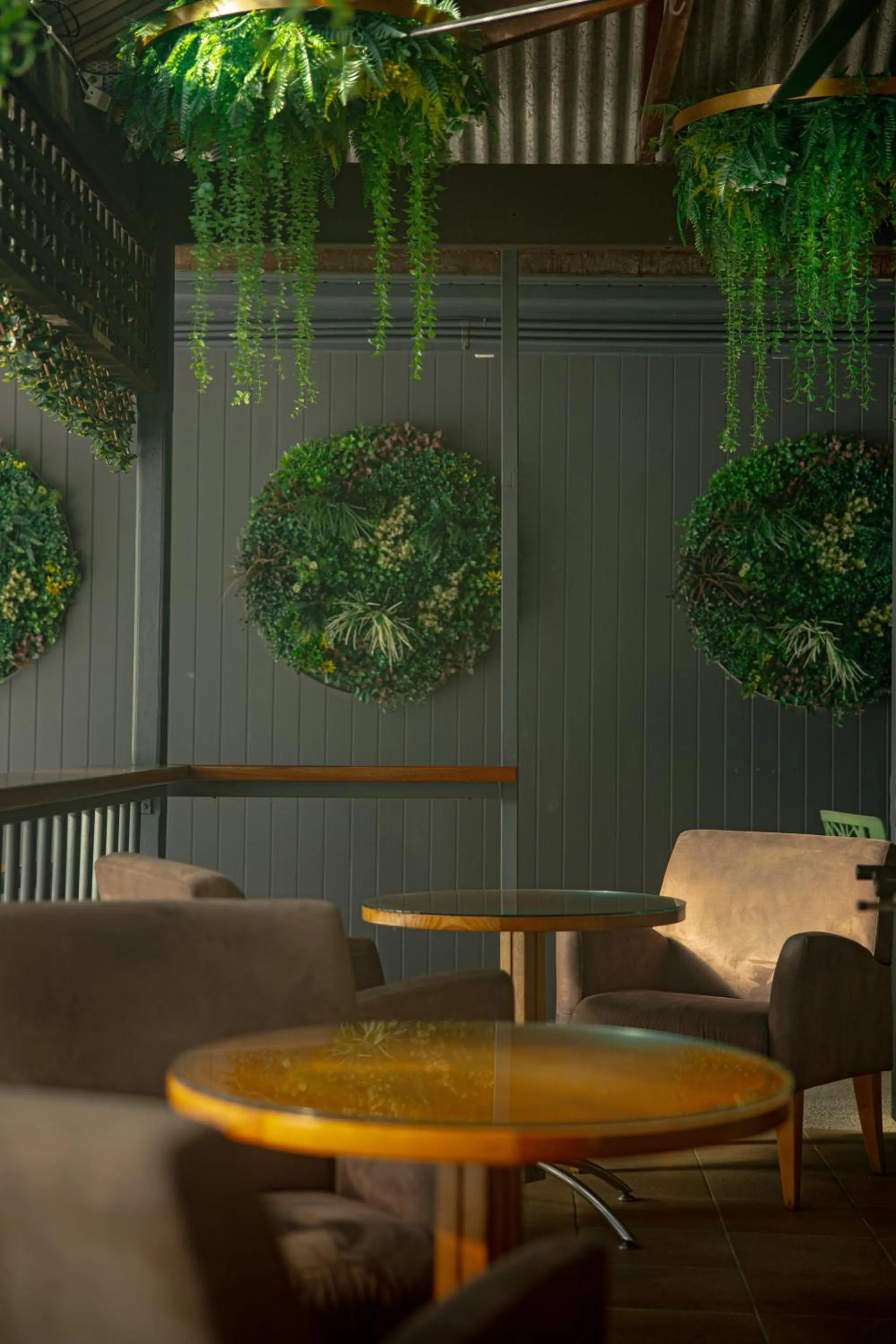 Seating area in Coral Beach Lodge