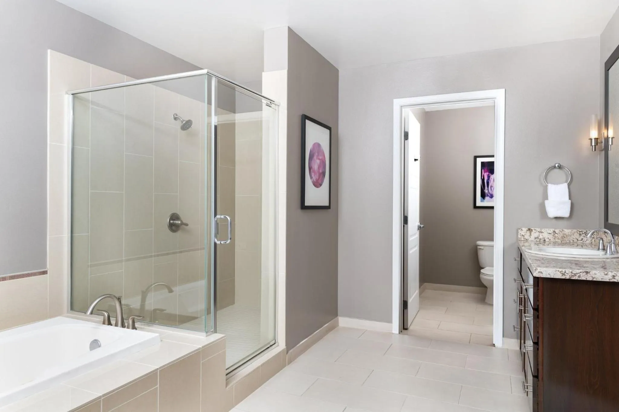 Bathroom in WorldMark Anaheim