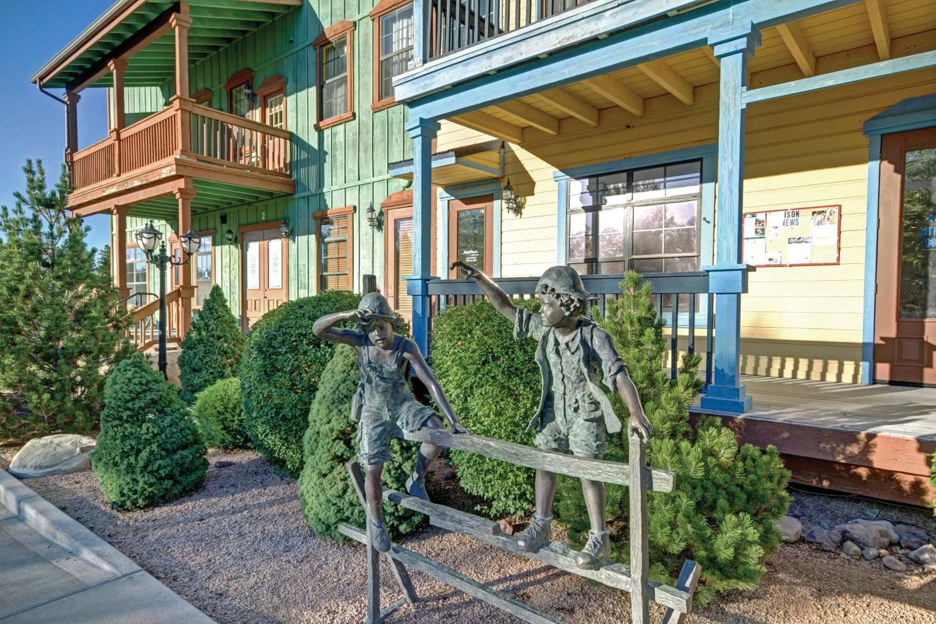 Decorative detail in WorldMark Bison Ranch
