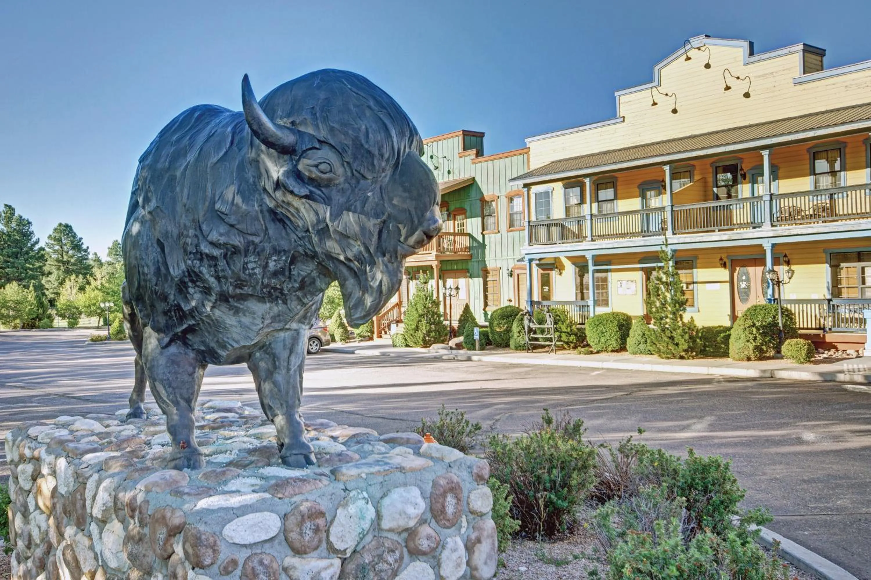 Decorative detail in WorldMark Bison Ranch