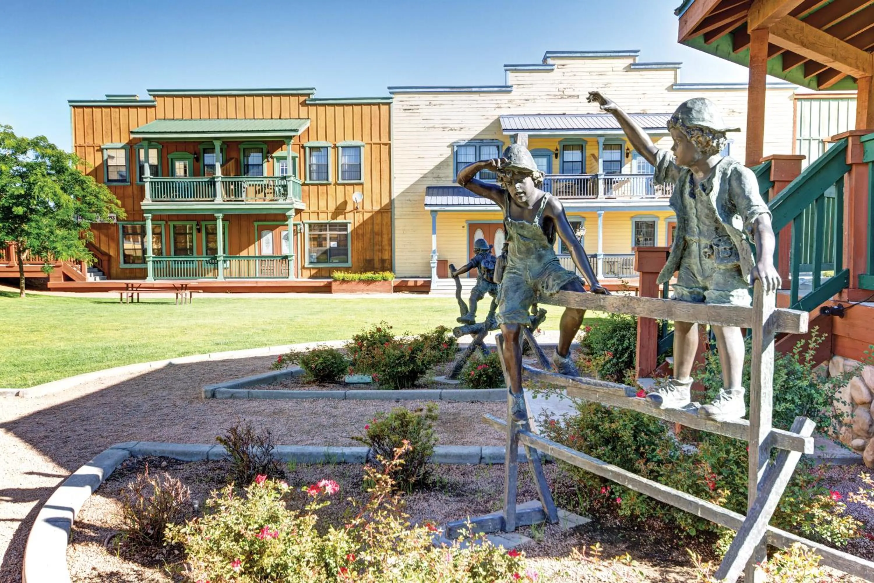 Decorative detail in WorldMark Bison Ranch