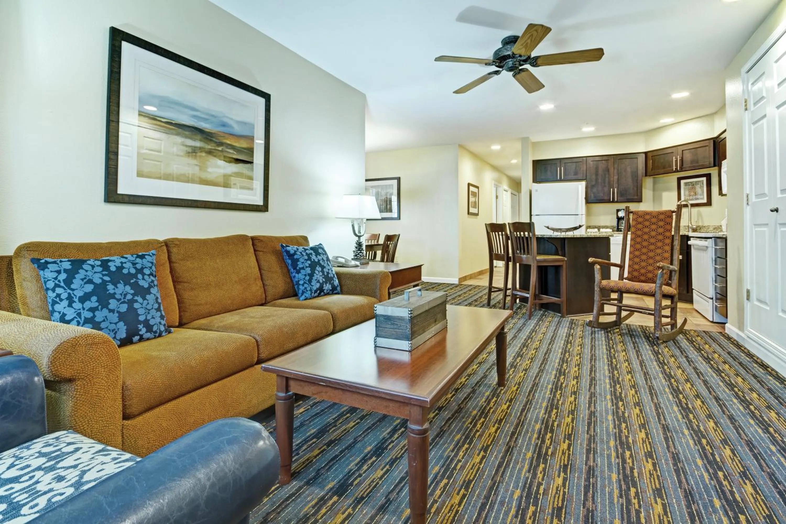 Living room in WorldMark Pinetop