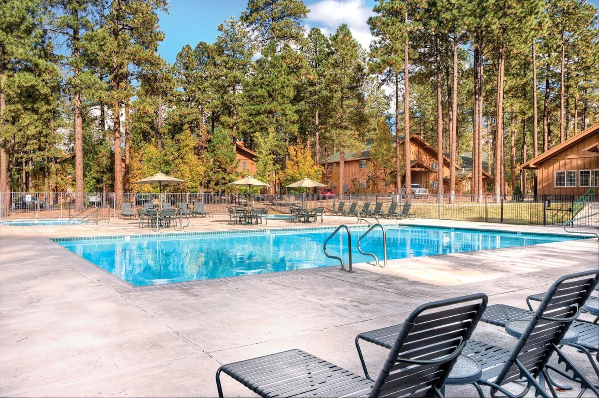 Swimming pool in WorldMark Pinetop