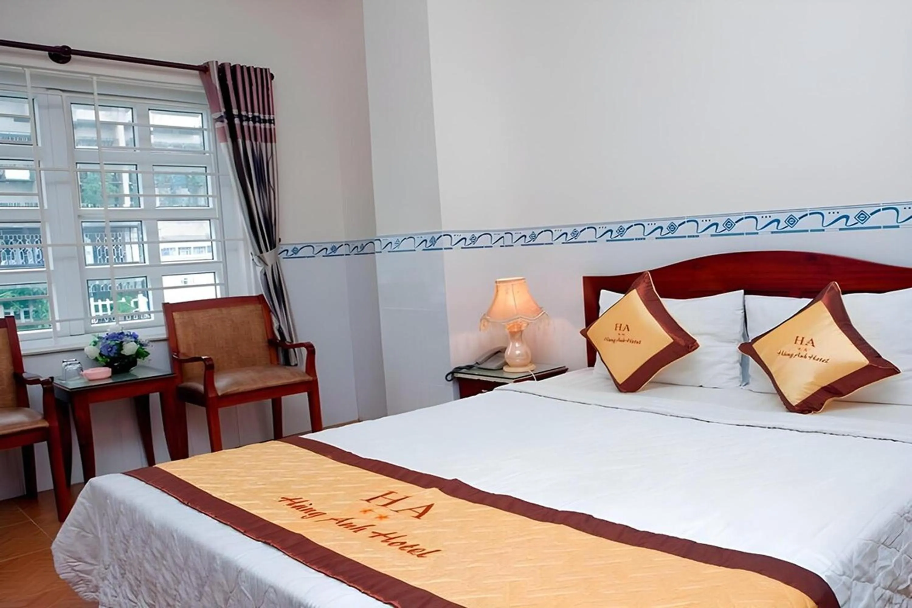 Bed in Hung Anh Hotel