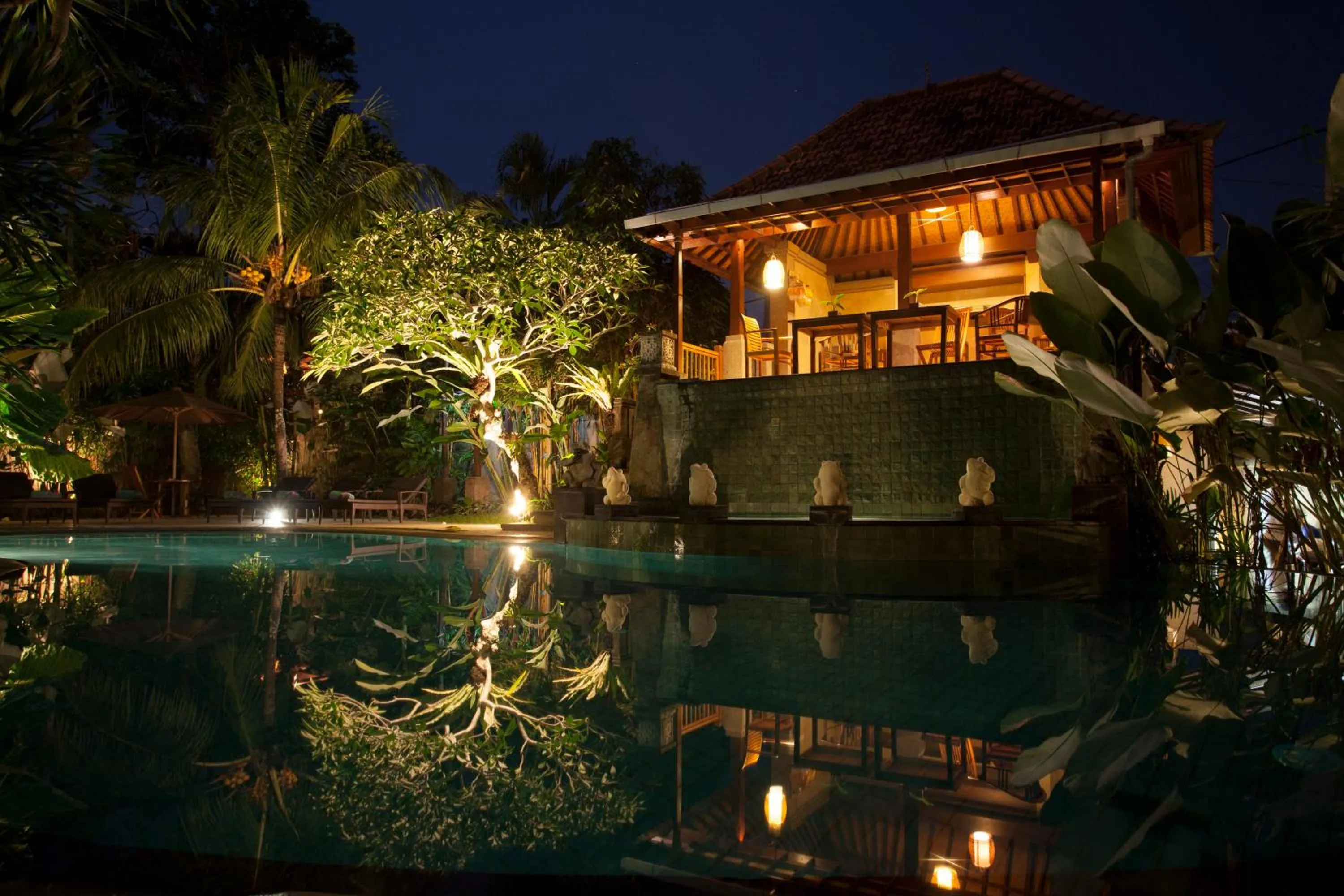 Swimming pool in Villa Sonia Ubud