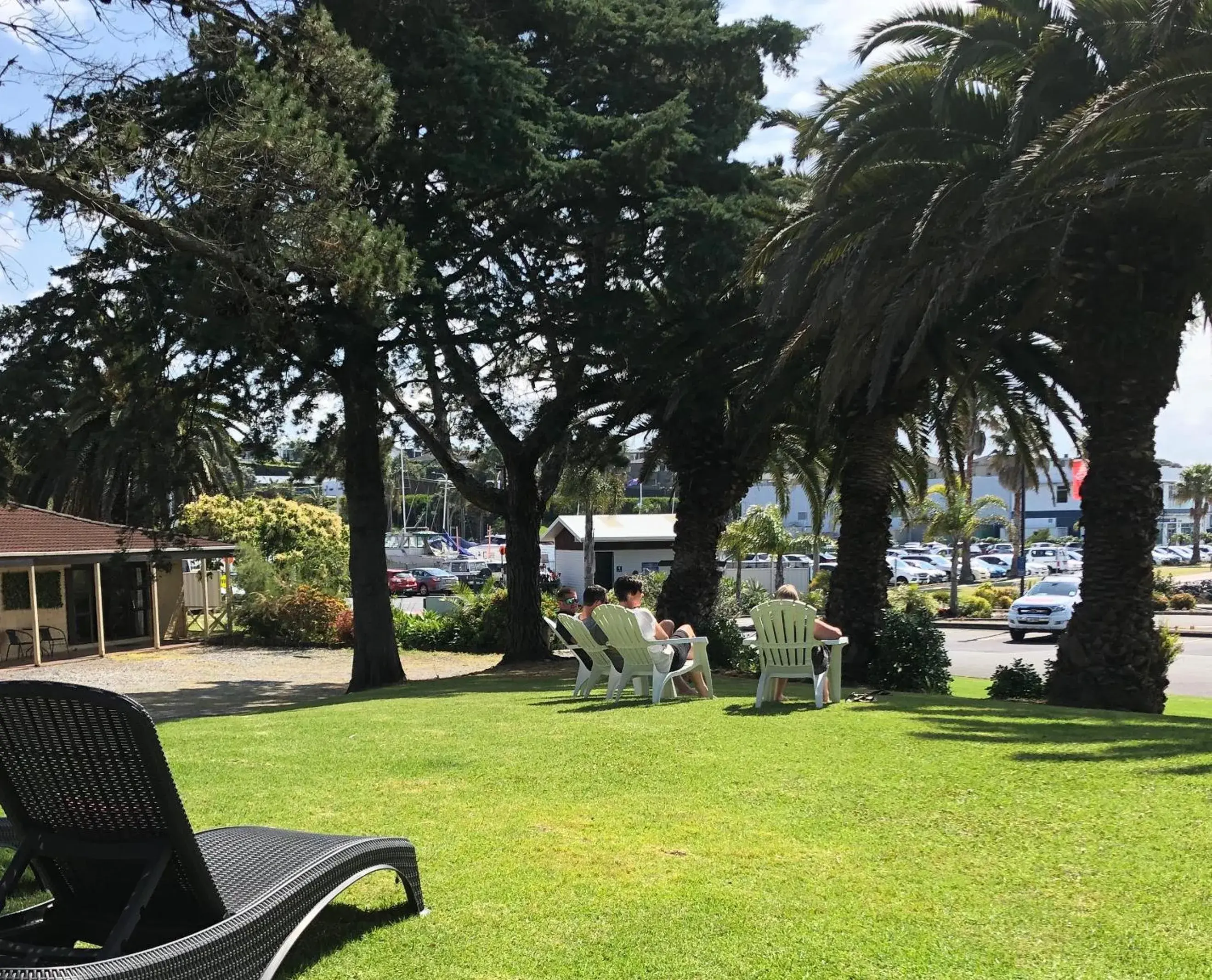 Garden in Half Moon Bay Motel